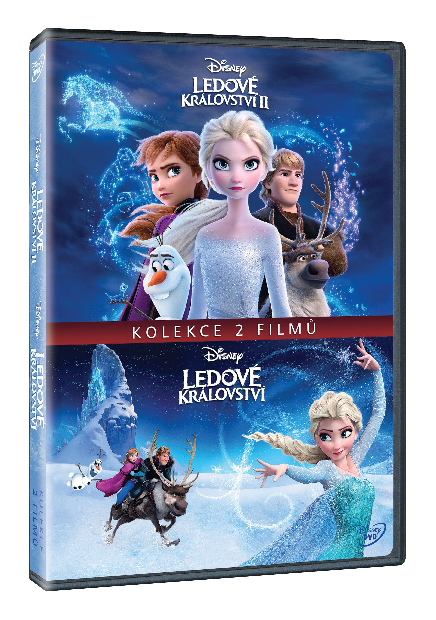 Ledove kralovstvi kolekce 1.+2. 2DVD / Frozen 2-movie pack