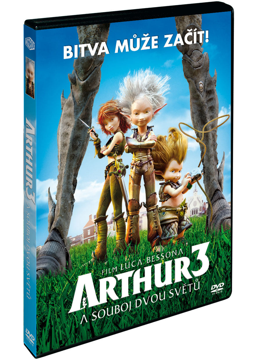 Arthur a souboj dvou svetu DVD / Arthur 3: The War of the Two Worlds