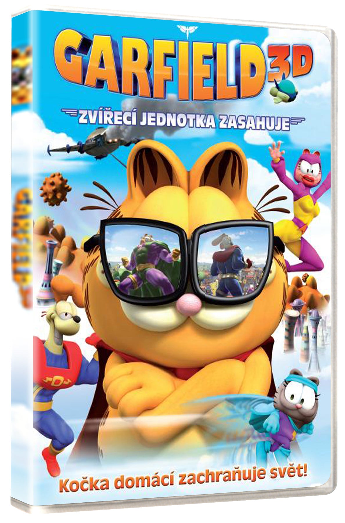 Garfield 3D: Zvireci jednotka zasahuje DVD / Garfield's Pet Force