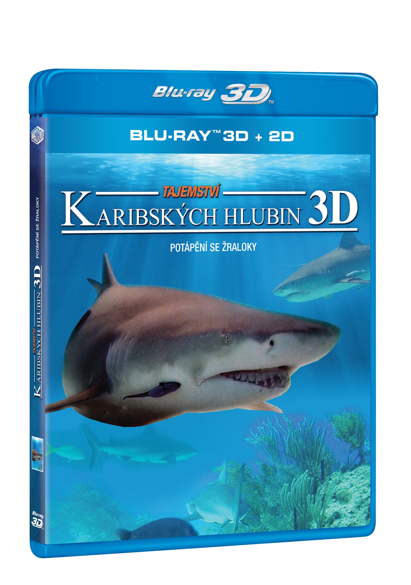 Tajemstvi karibskych hlubin BD (3D) / Adventure Carribean 3D - Czech version