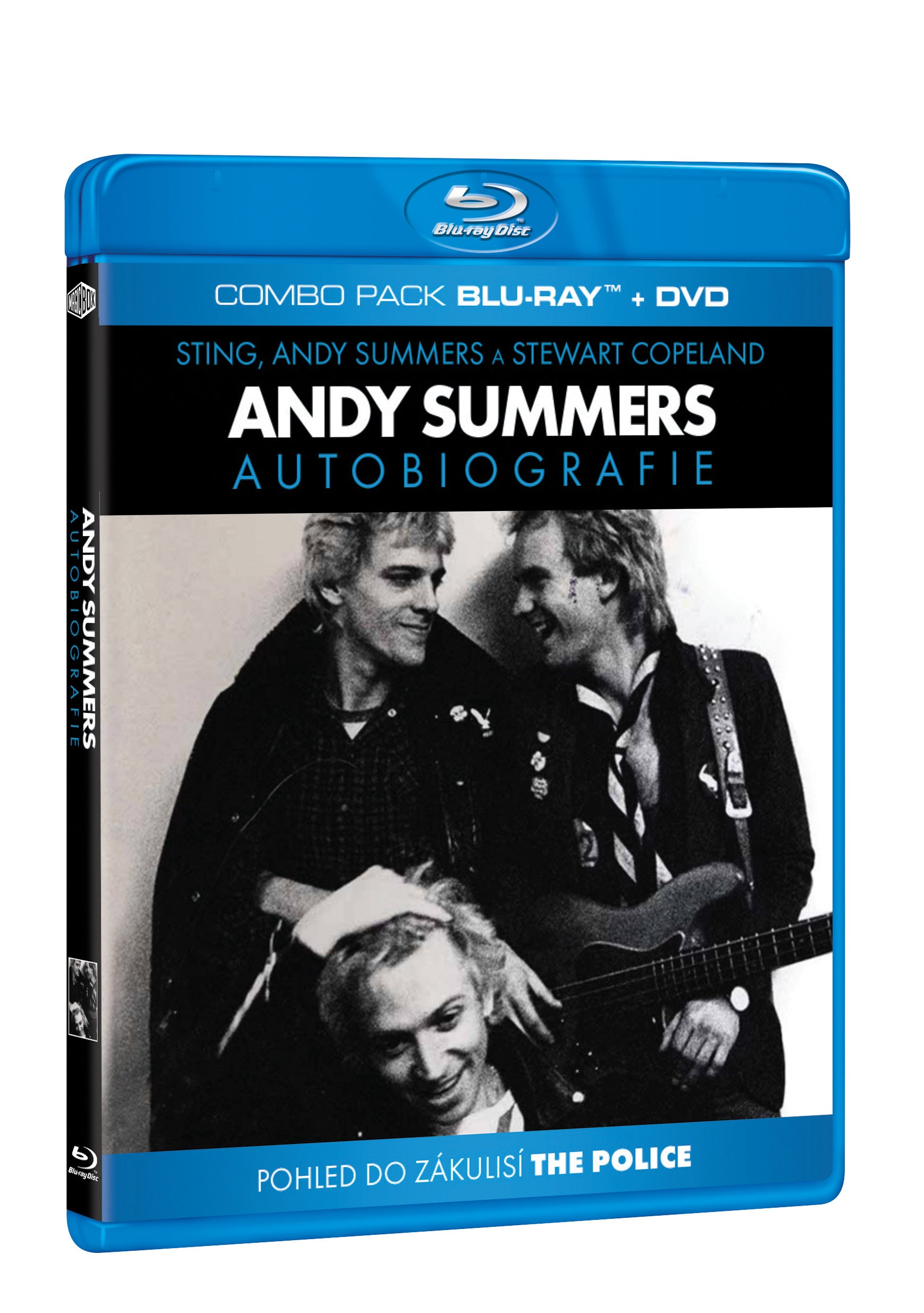 ANDY SUMMERS - Autobiografie BD+DVD (Combo Pack) / One Train Later - Czech version