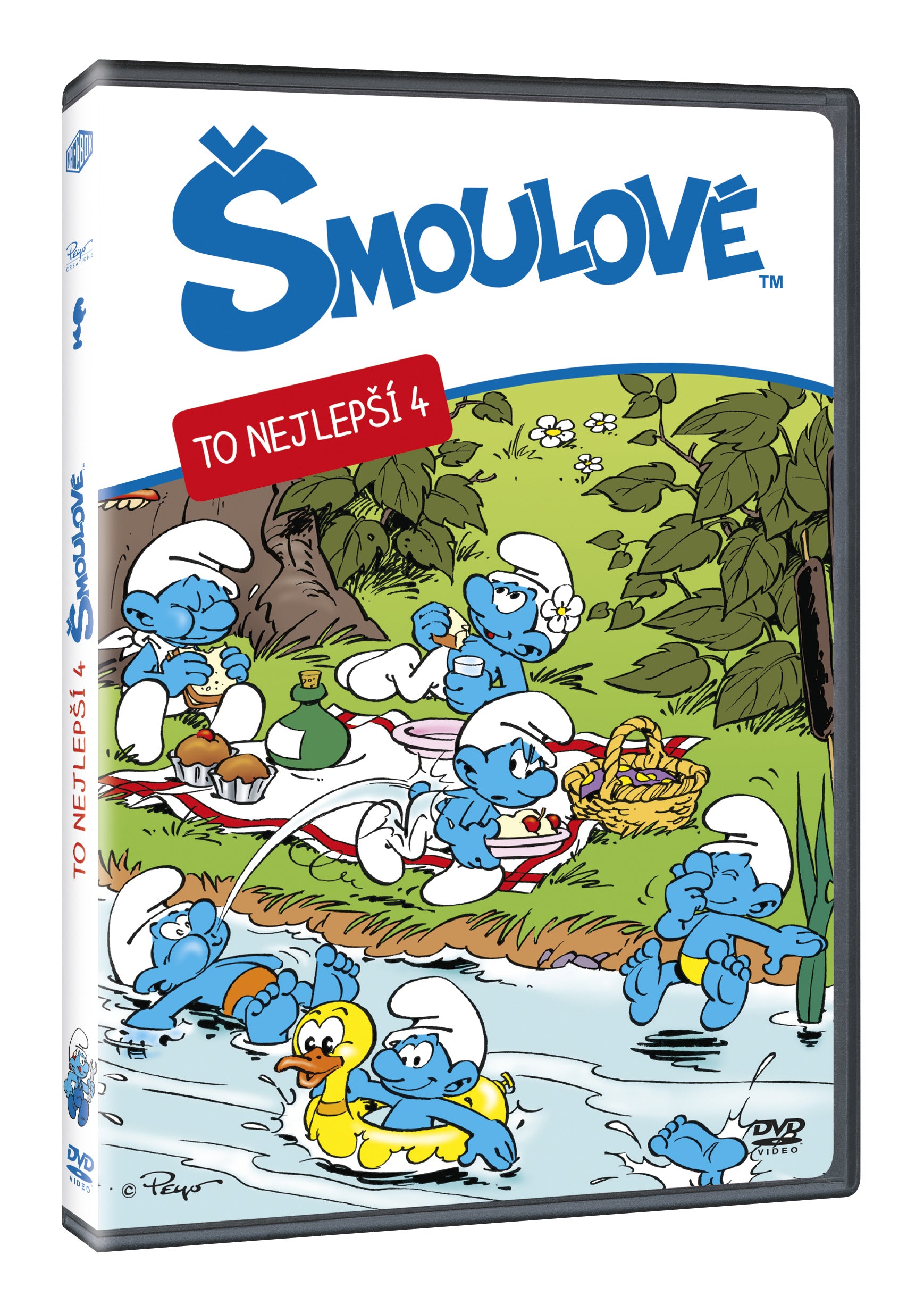 Smoulove - To nejlepsi 4. DVD / Die Schlümpfe 4