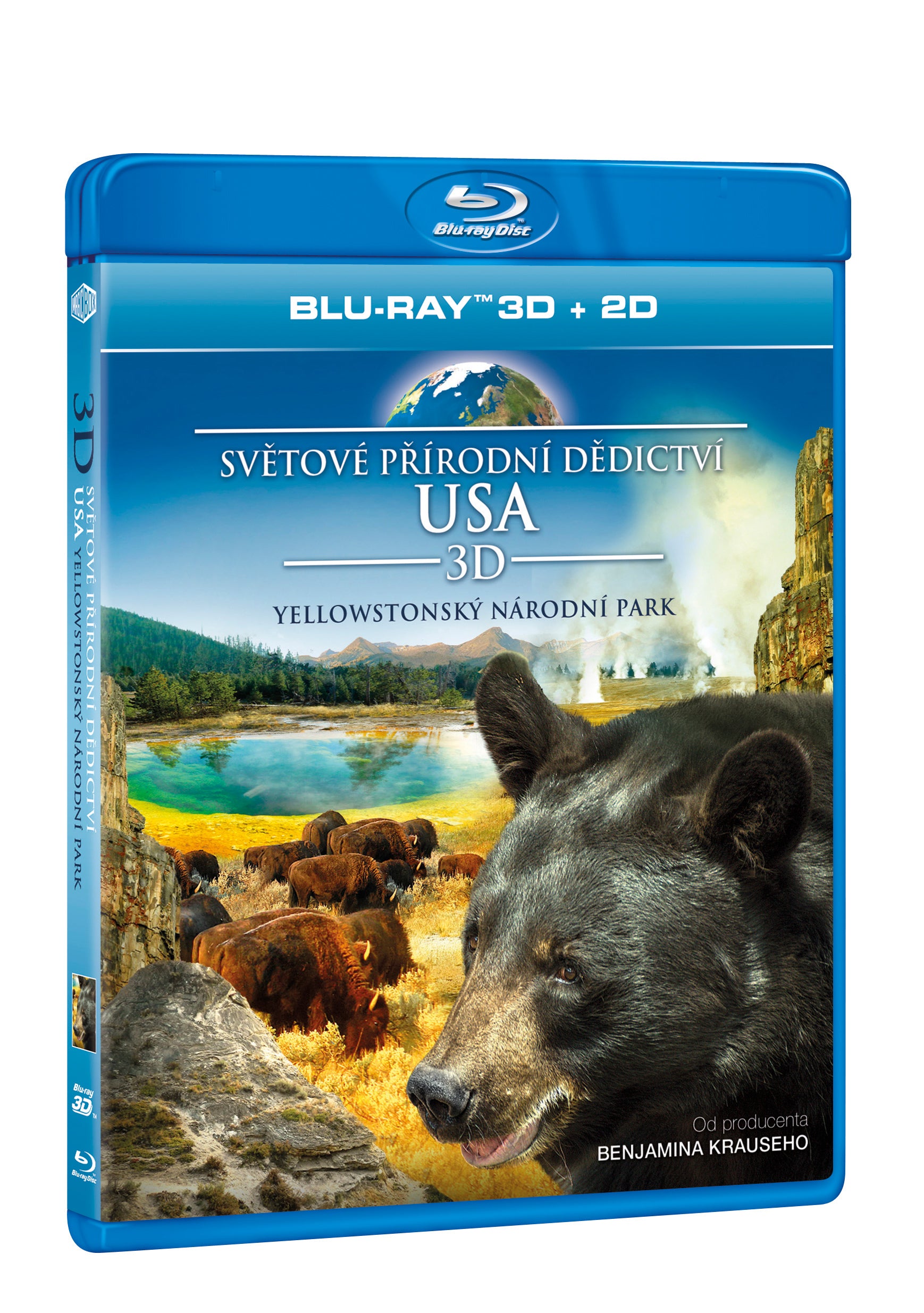 Svetove prirodni dedictvi: USA - Yellowstonsky narodni park BD (3D) / World Heritage: USA - Yellowstone National Park 3D - Czech version