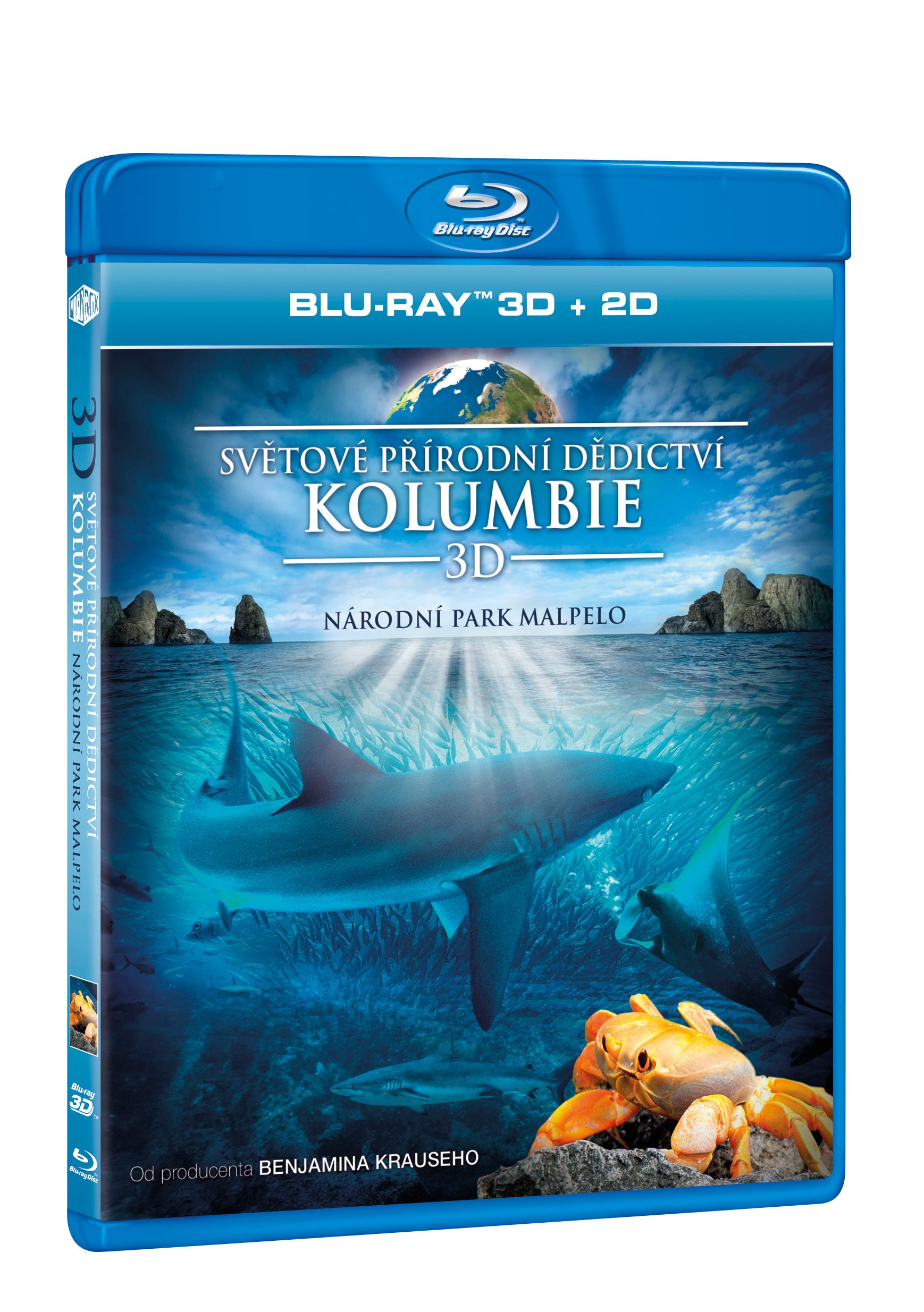 Svetove prirodni dedictvi: Kolumbie - Narodni park Malpelo BD (3D) / World Heritage: Colombia - Malpelo National Park 3D - Czech version