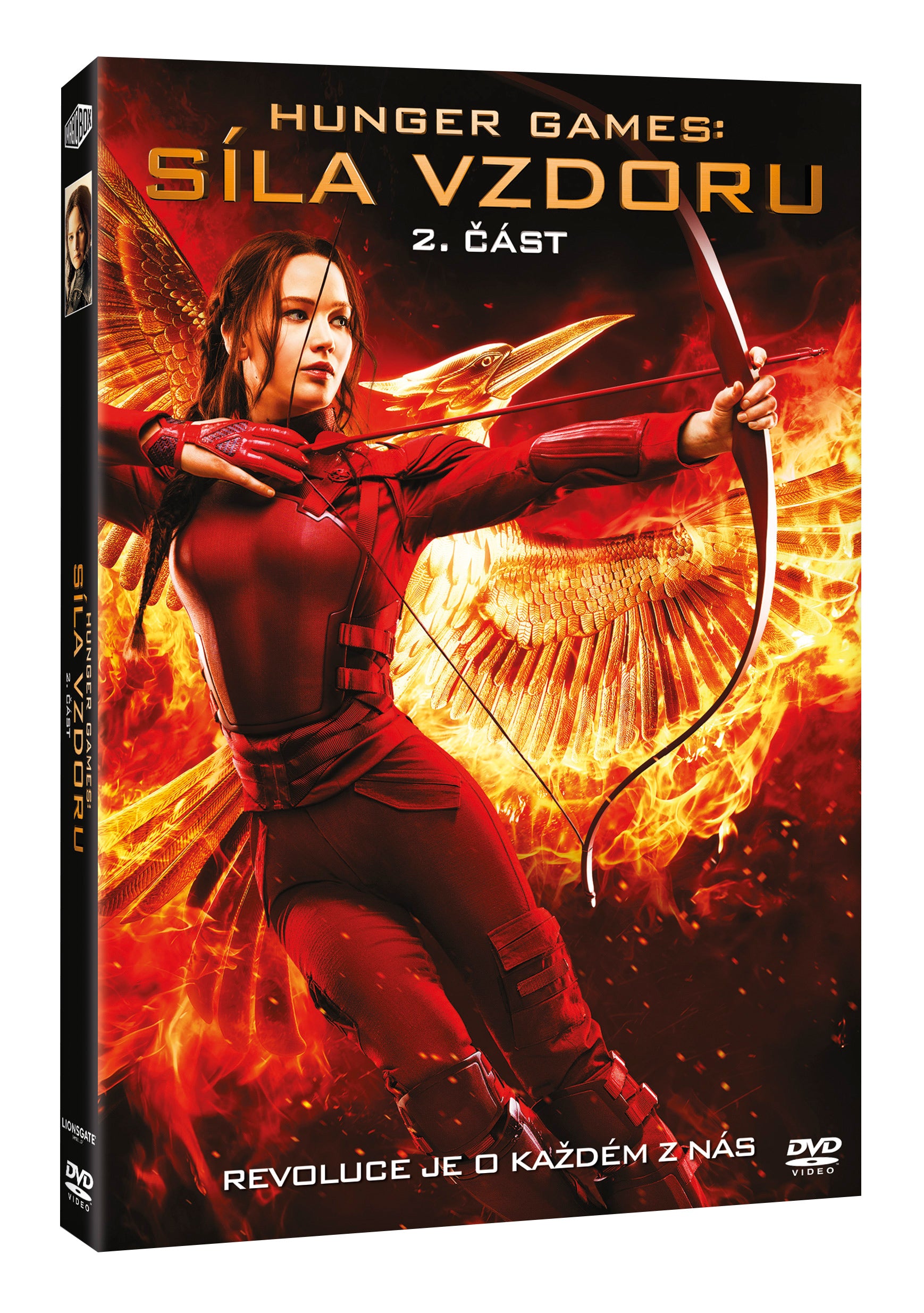 Hunger Games: Sila vzdoru 2. cast DVD / The Hunger Games: Mockingjay - Part 2