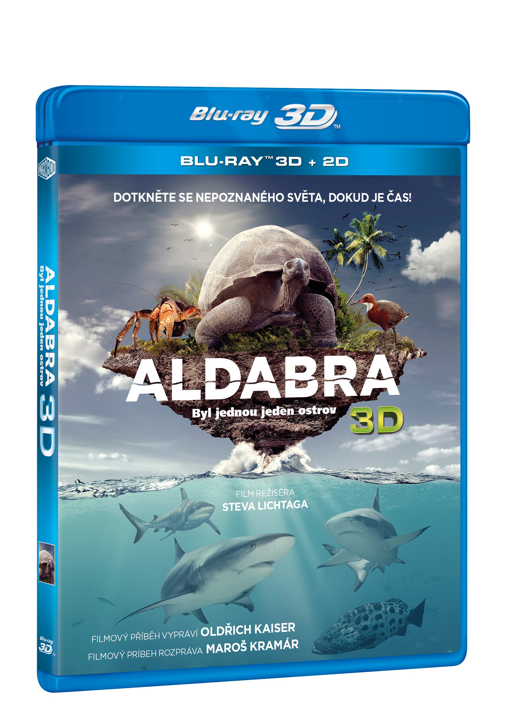Aldabra: Byl jednou jeden ostrov BD (3D+2D) / Aldabra: Byl jednou jeden ostrov - Czech version