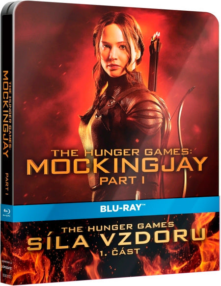 Hunger Games: Sila vzdoru 1. cast (Blu-ray) - steelbook (The Hunger Games: Mockingjay - Part 1)