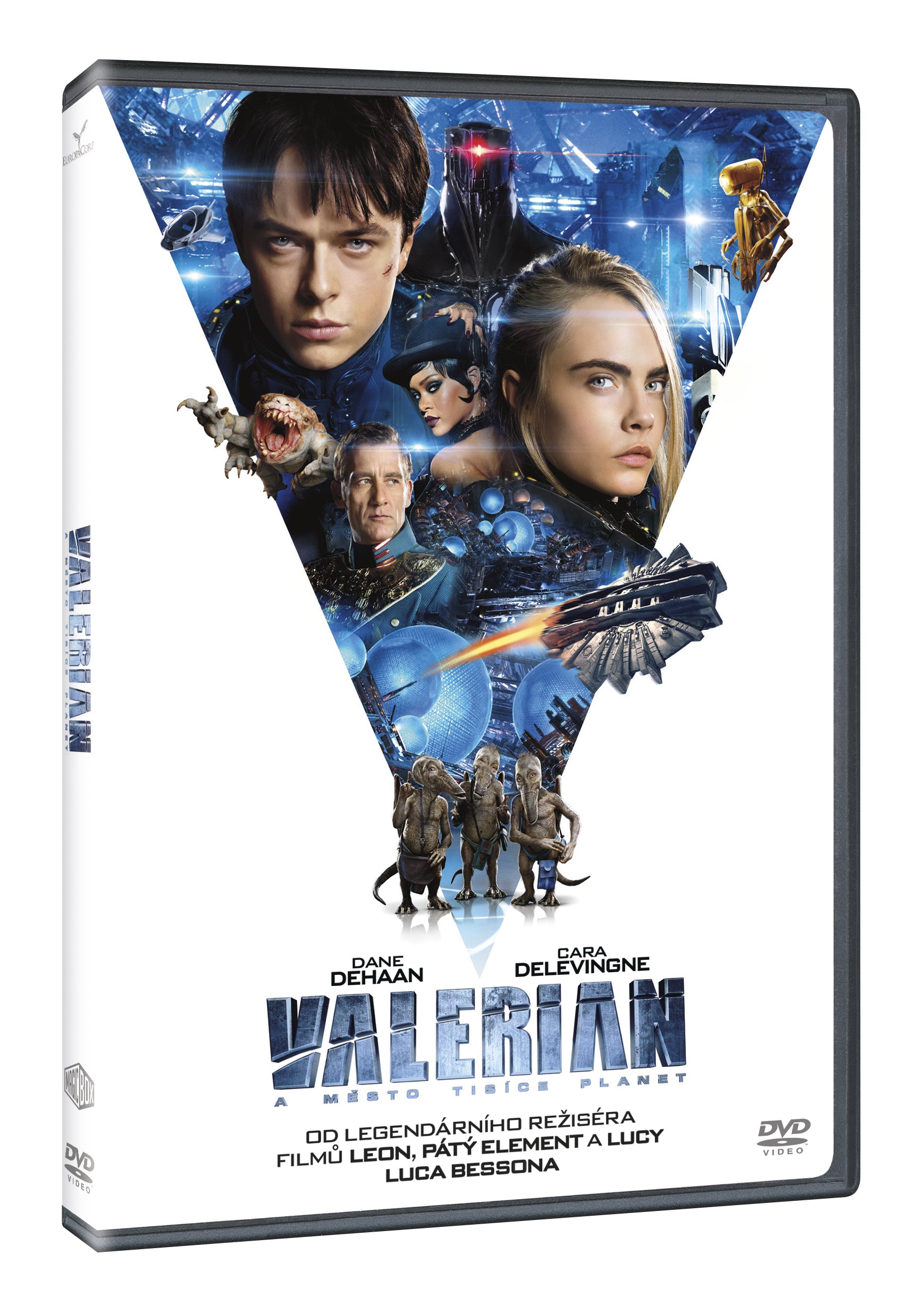 Valerian a mesto tisice planet DVD / Valerian und die Stadt der tausend Planeten