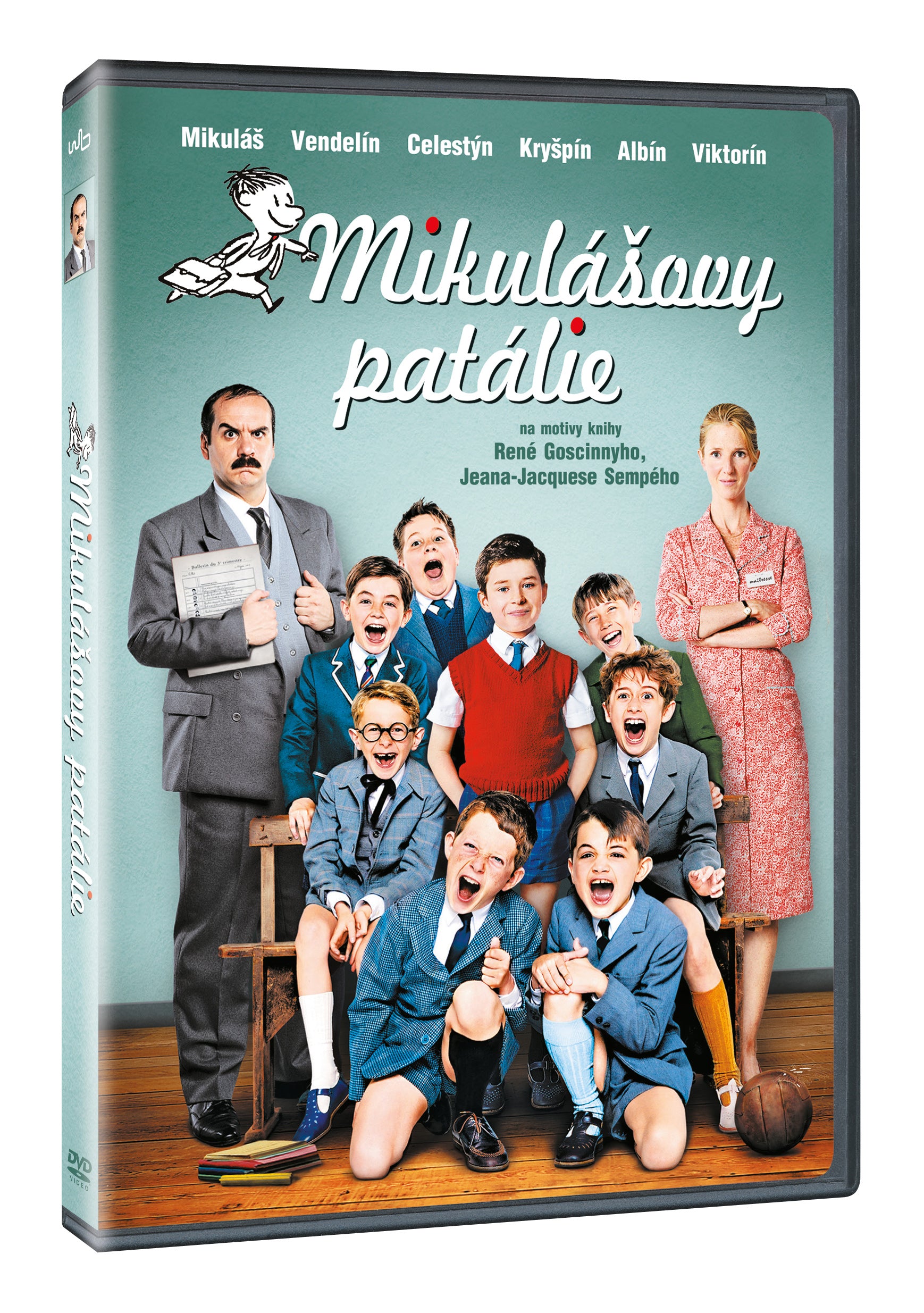 Mikulasovy patalie na prazdninach DVD / Les vacances du Petit Nicolas