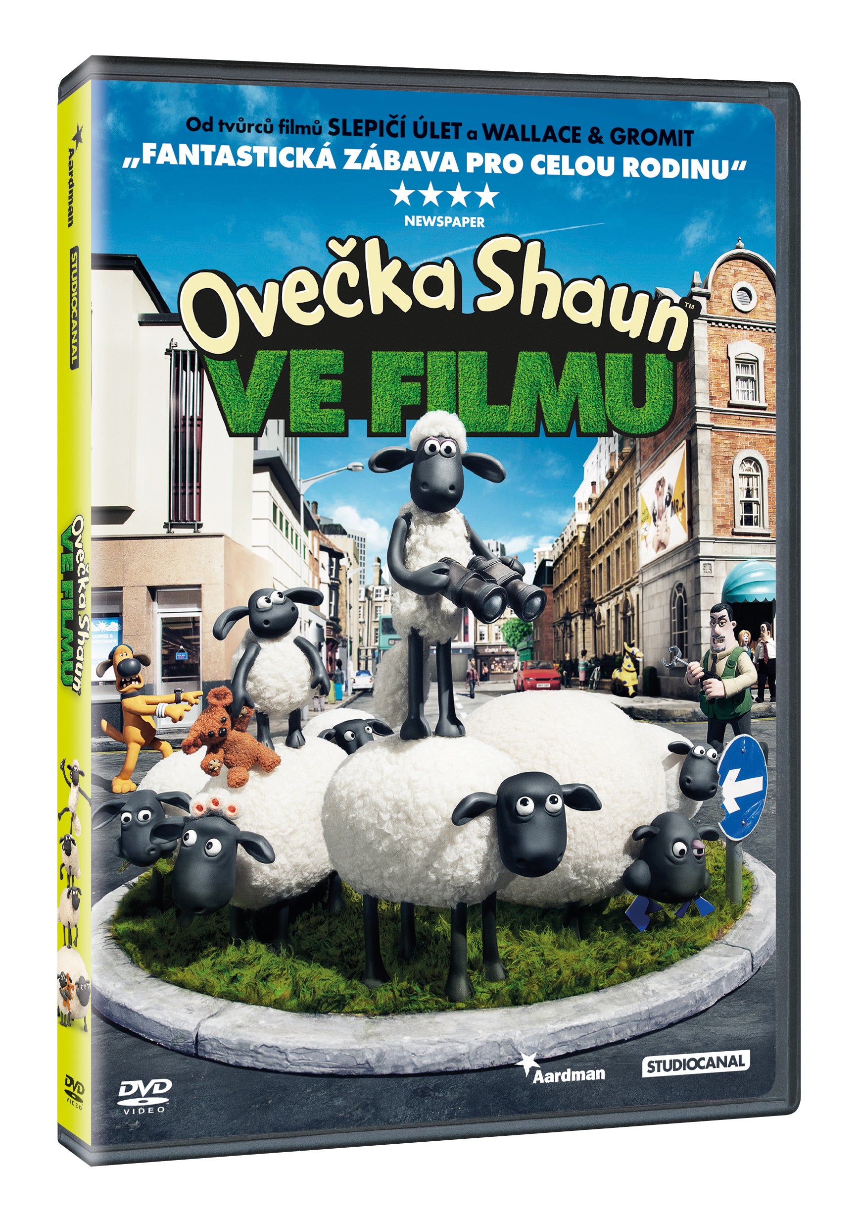 Ovecka Shaun ve filmu DVD / Shaun the Sheep: The Movie