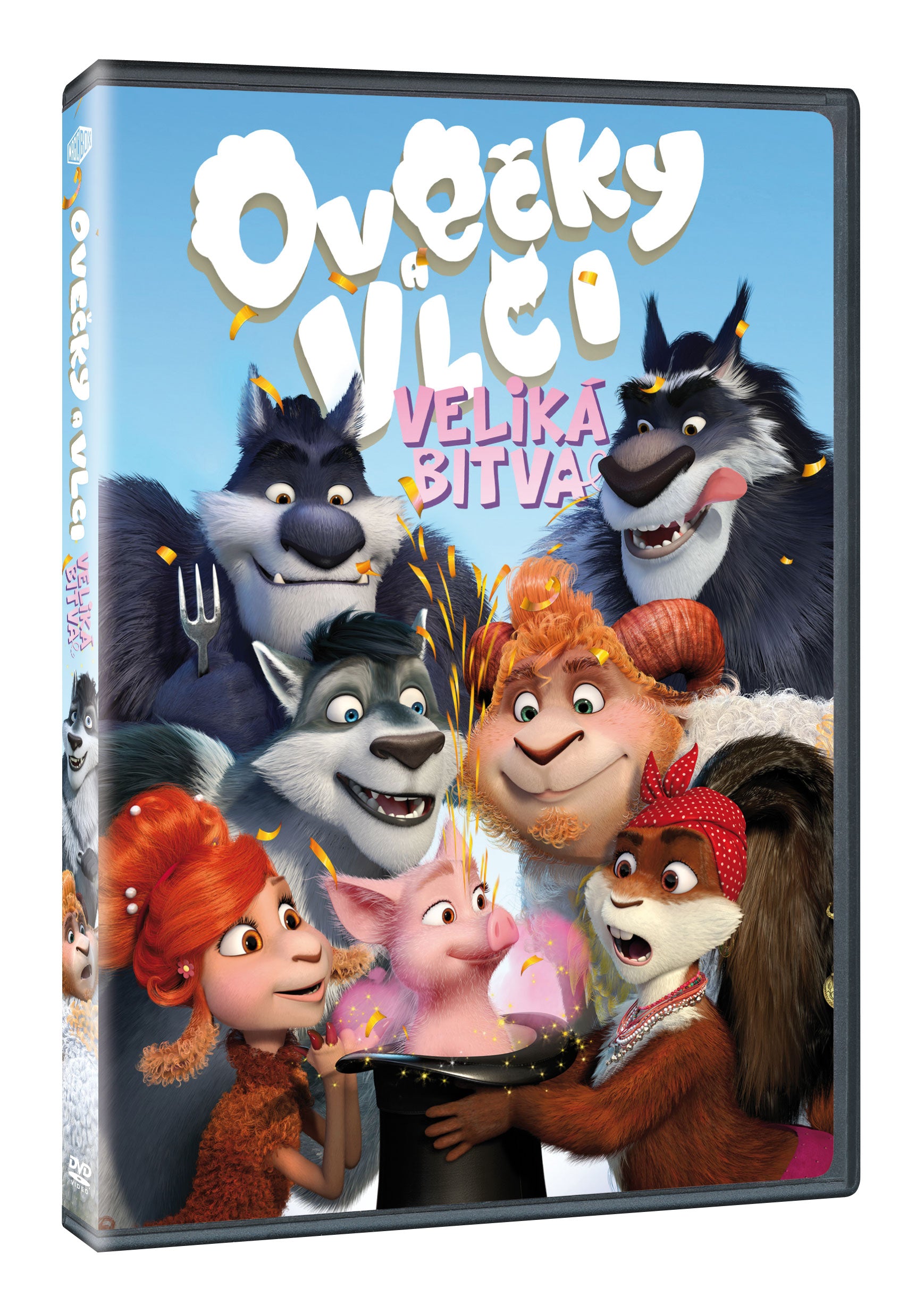 Ovecky a vlci: Velika bitva DVD / Volki i ovcy: Chod svinoj