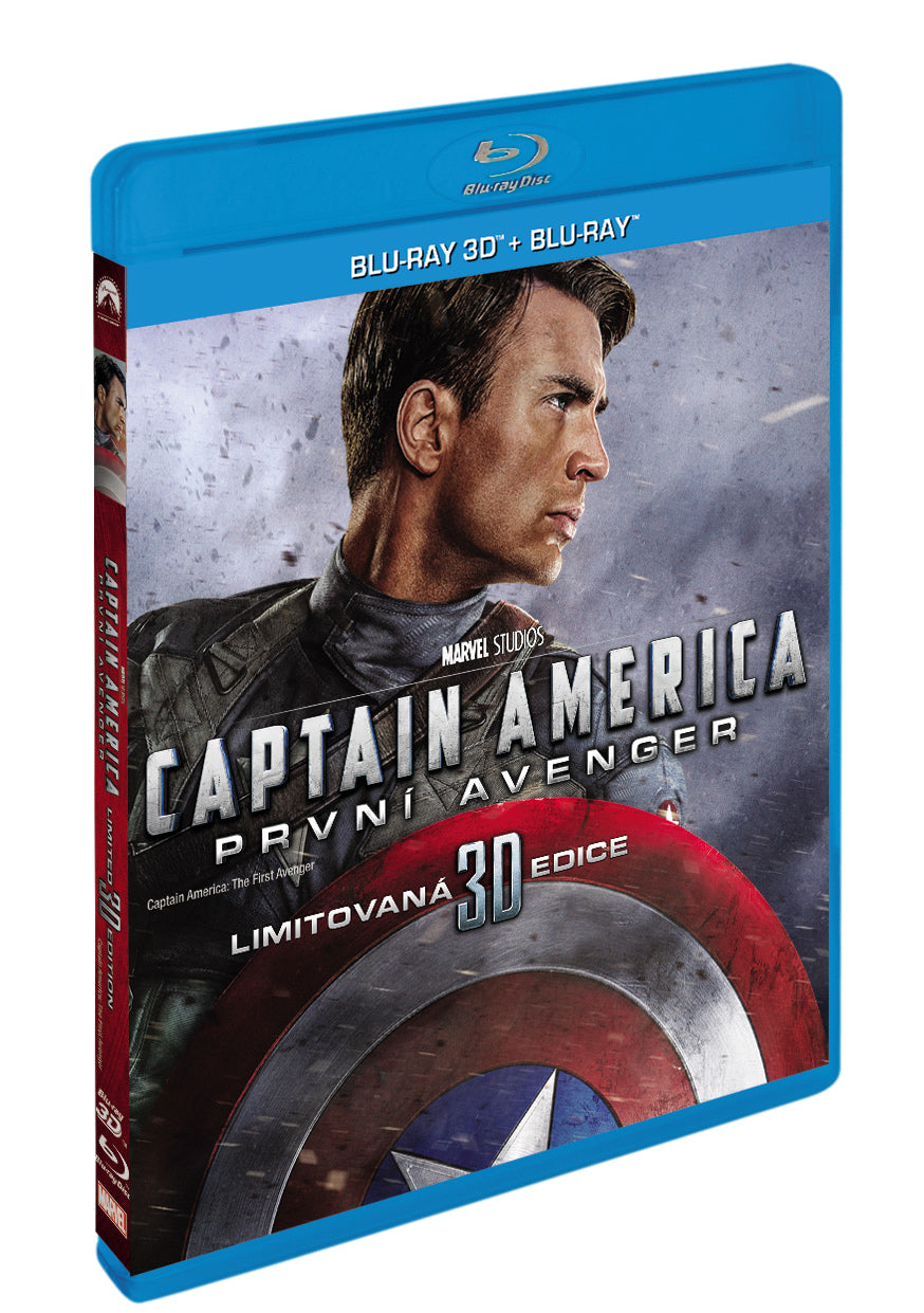 Captain America: Prvni Avenger 2BD (3D+2D) / Captain America: The First Avenger - Czech version