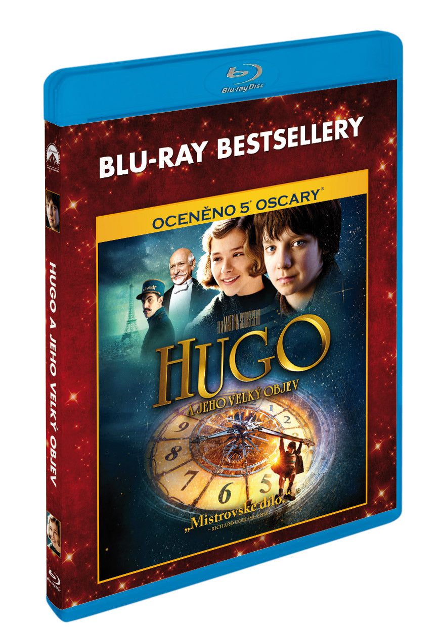 Hugo a jeho velky objev BD - Blu-ray bestsellery / Hugo - Czech version