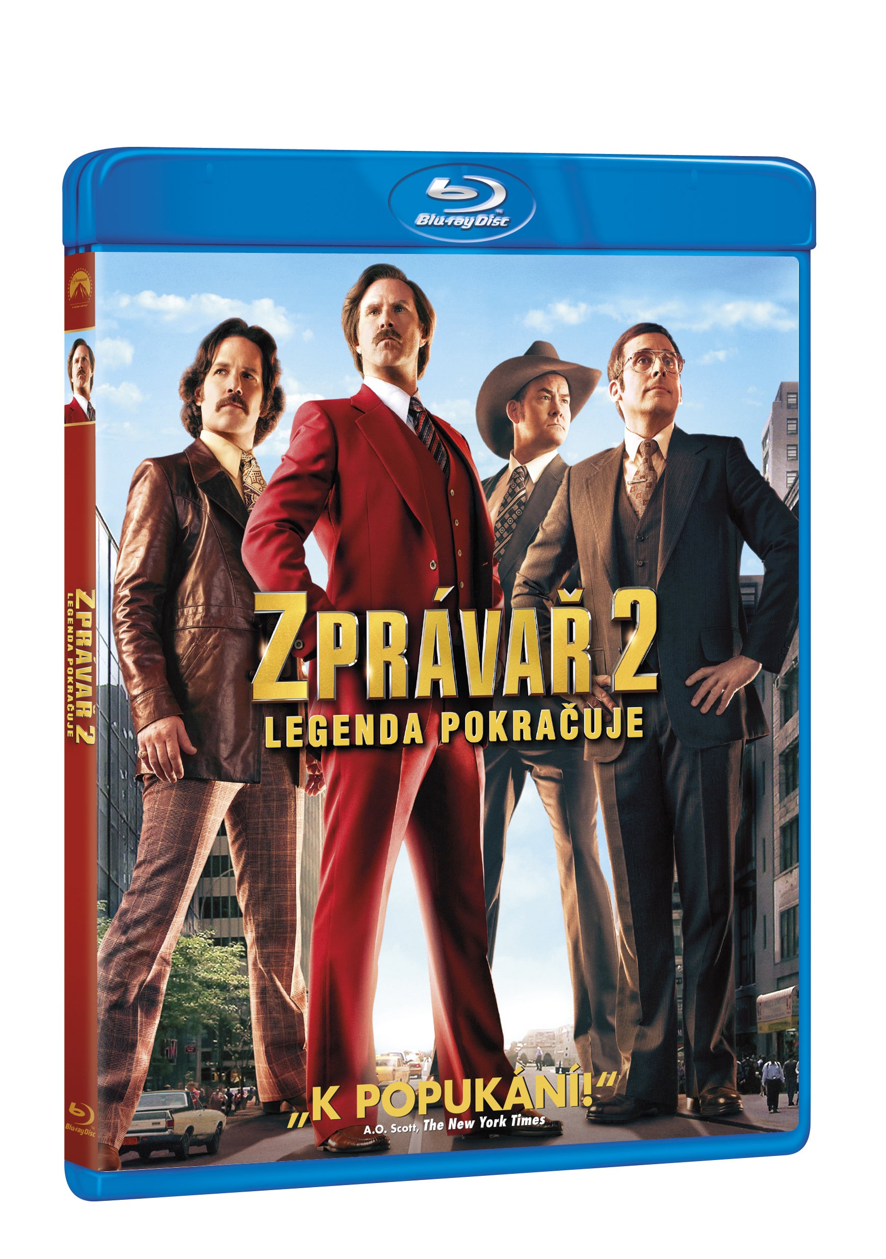 Zpravar 2 - Legenda pokracuje BD / Anchorman: The Legend Continues - Czech version