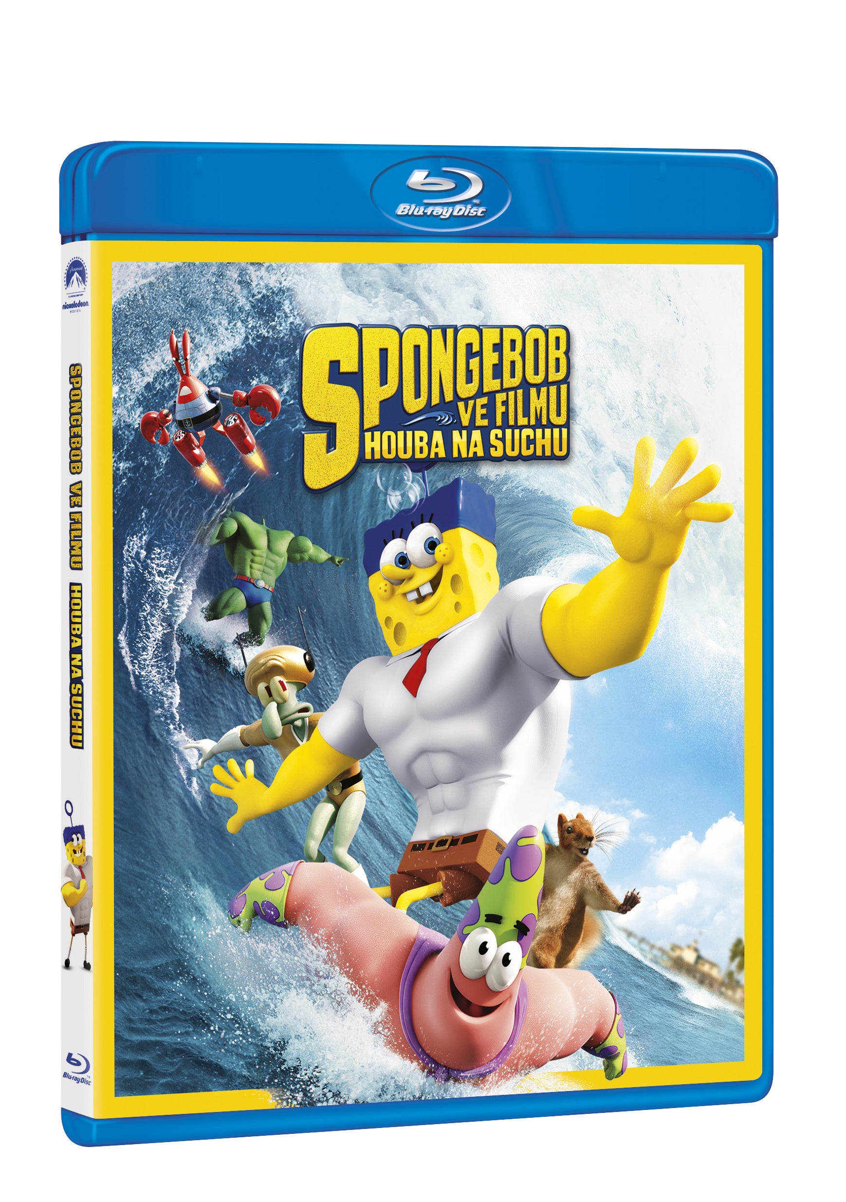 SpongeBob ve filmu: Houba na suchu BD / SpongeBob SquarePants: Sponge Out Of Water - Czech version