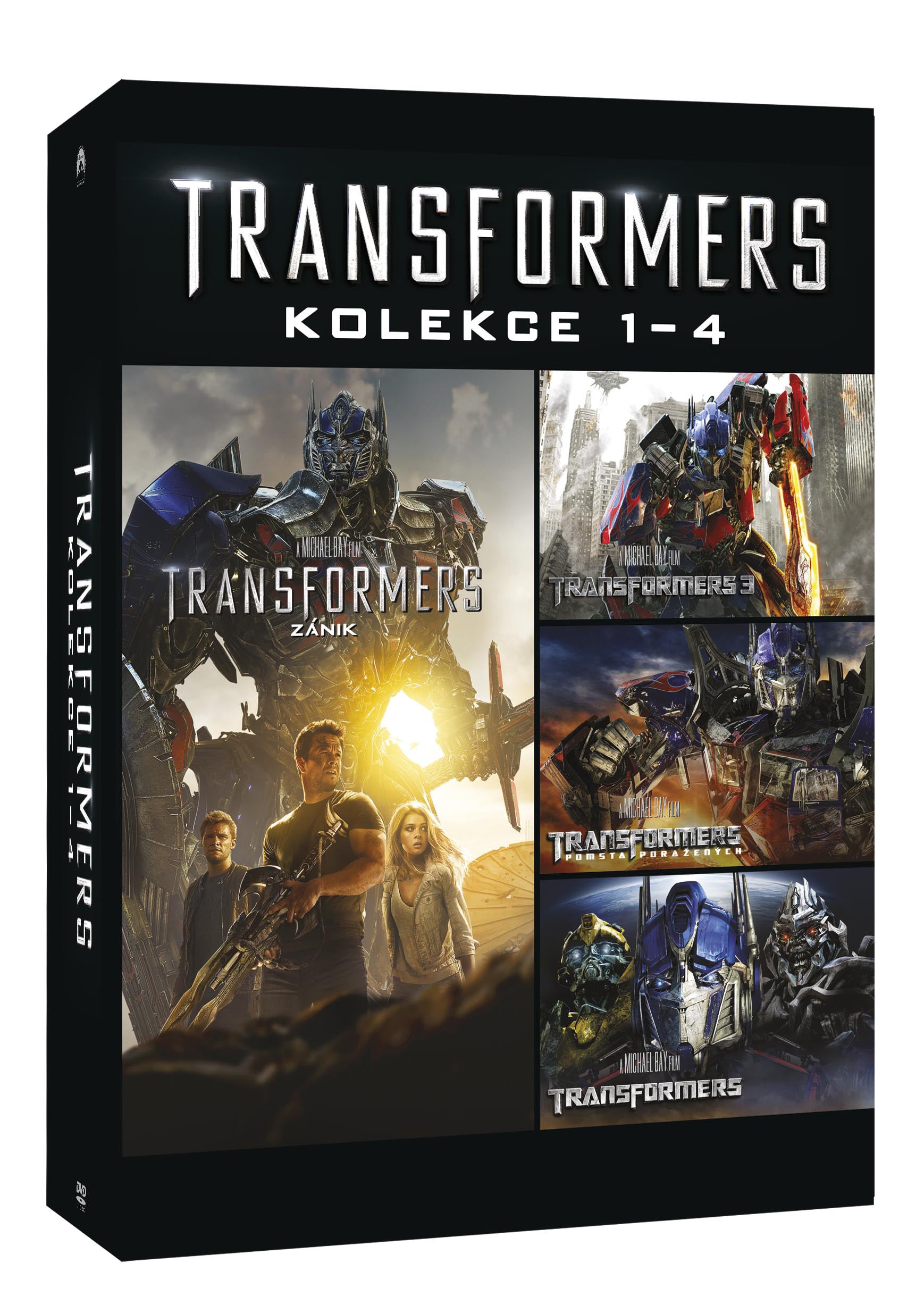 Transformers-Sammlung 1-4 4DVD / Transformers 4-Filmset