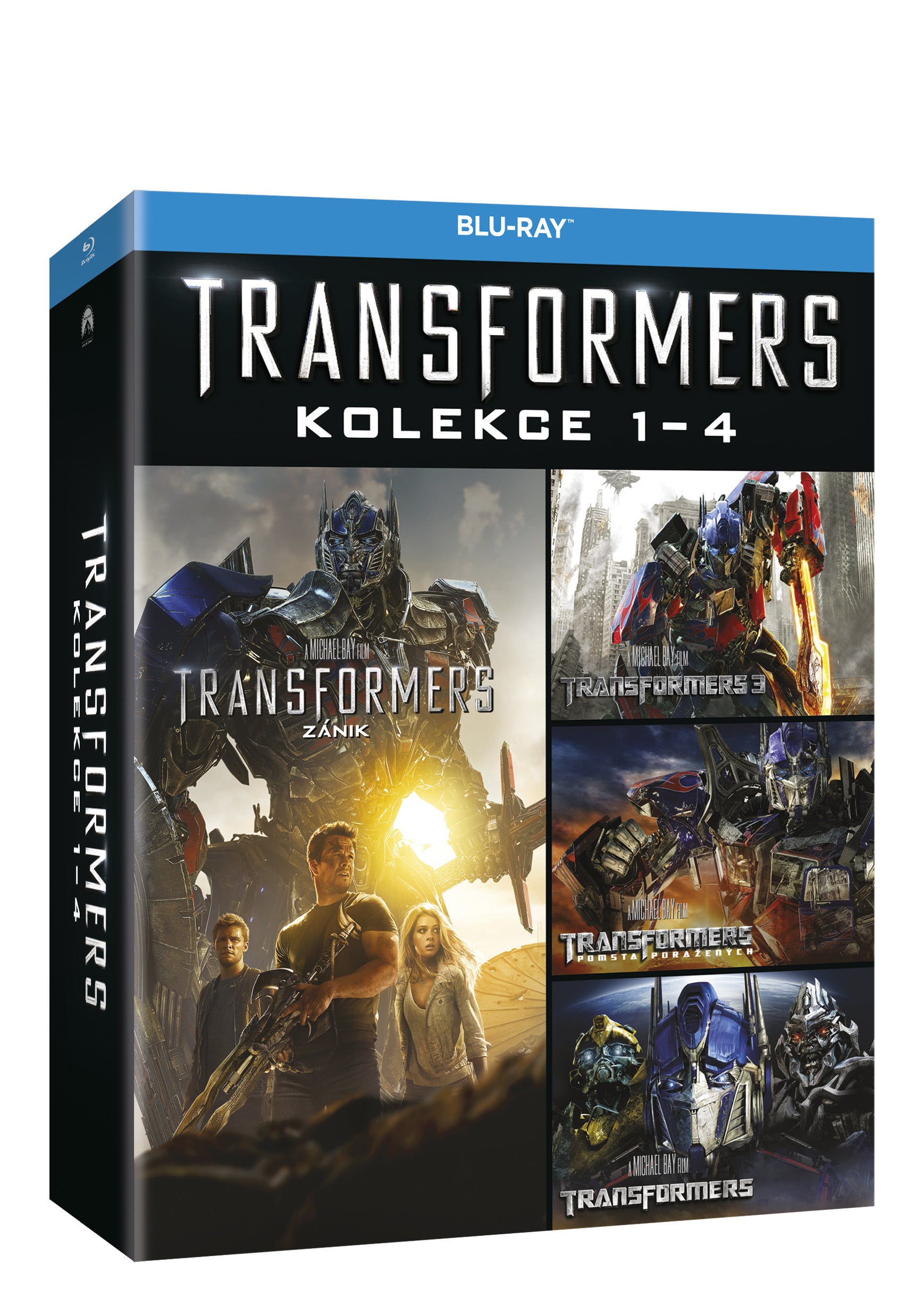 Transformers kolekce 1-4 5BD / Transformers 4-movie set - Czech version
