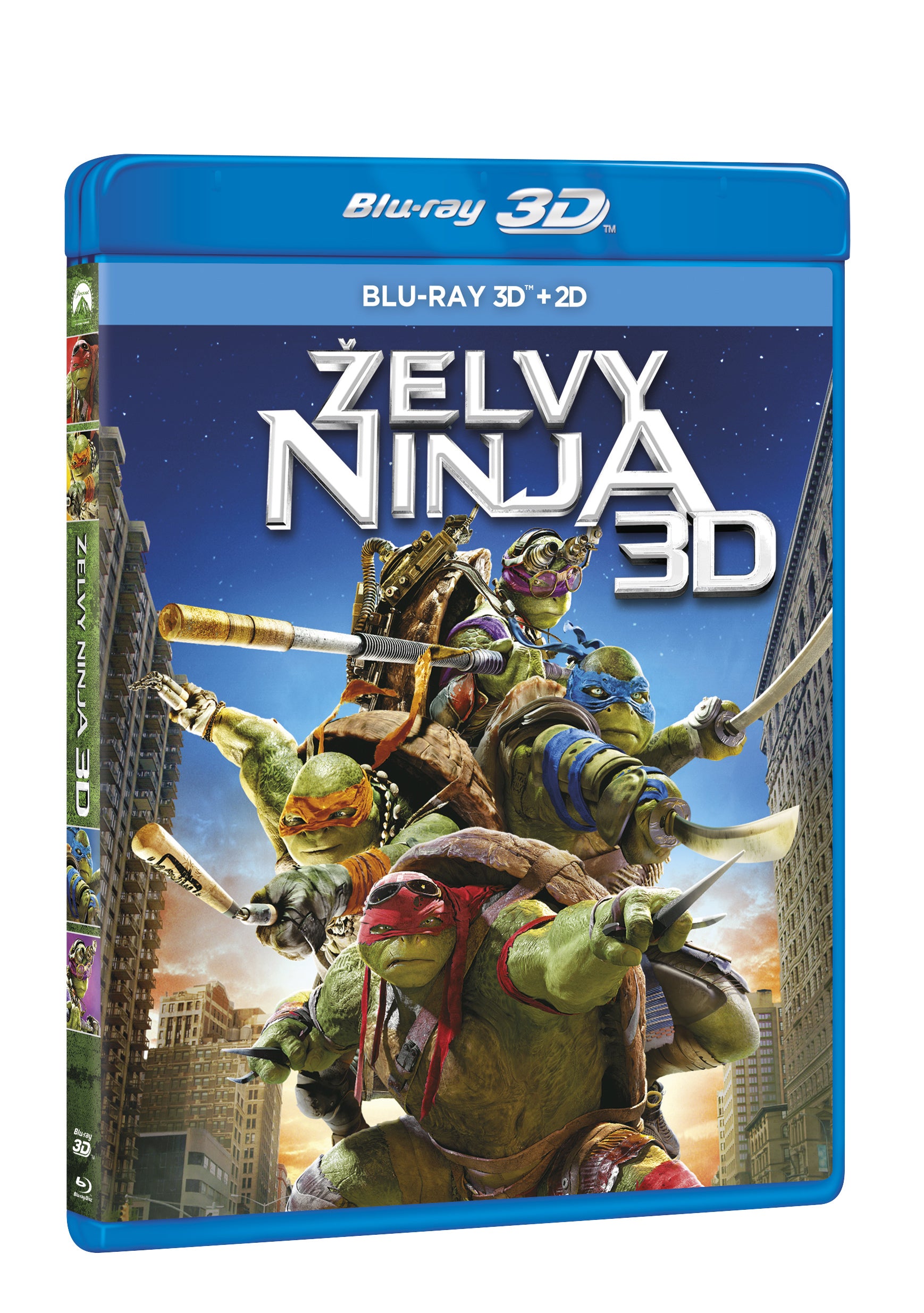 Zelvy Ninja 2BD (3D+2D) / Teenage Mutant Ninja Turtles - Czech version