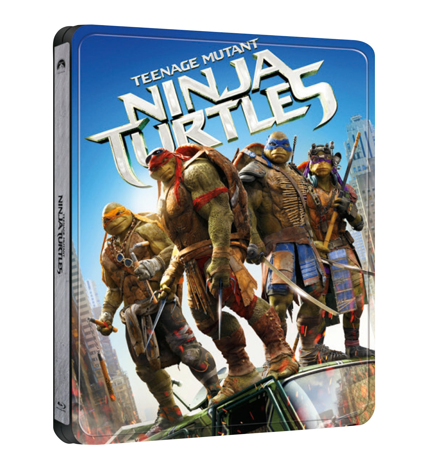 Zelvy Ninja 2BD (3D+2D) steelbook / Teenage Mutant Ninja Turtles - Czech version