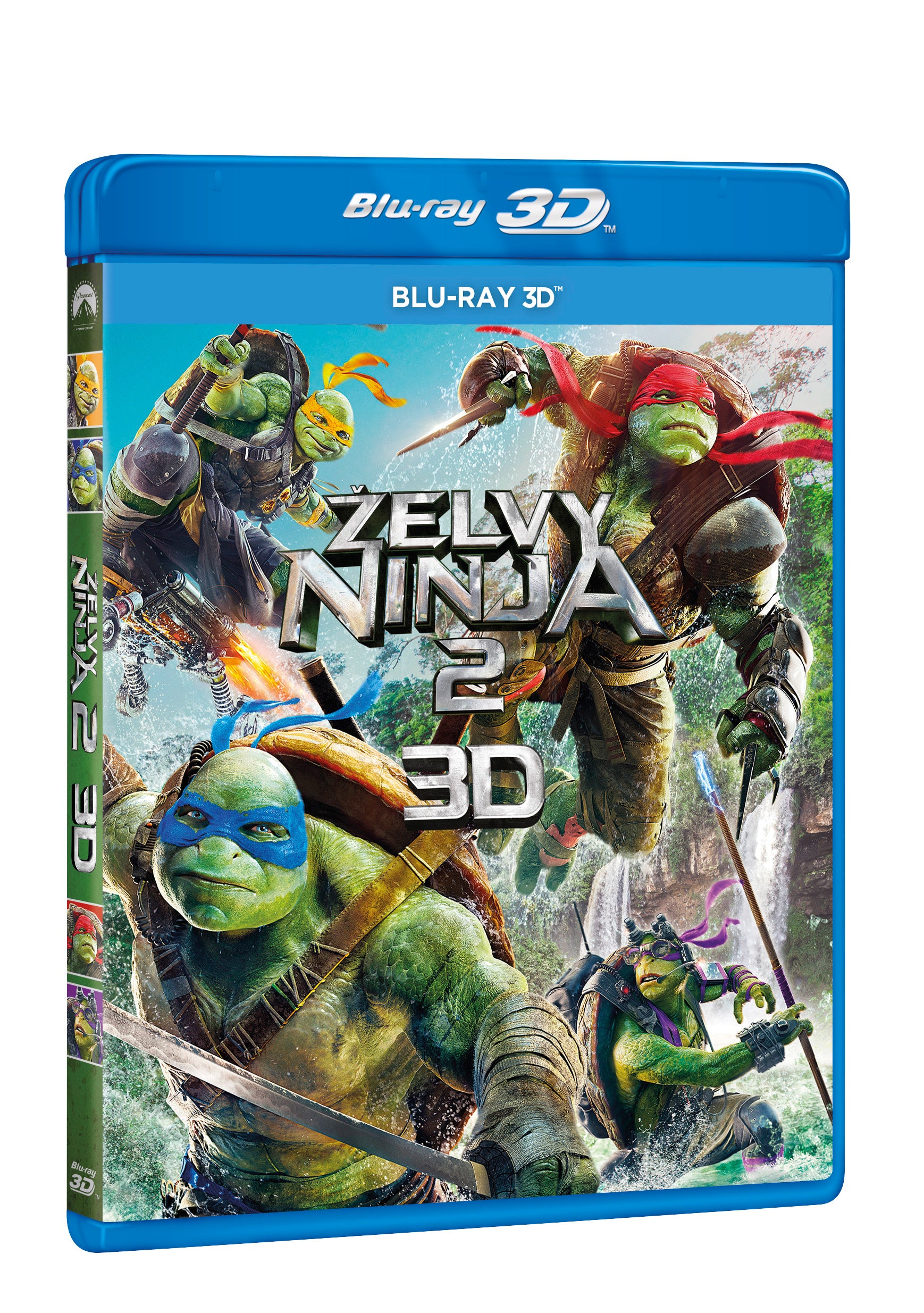 Zelvy Ninja 2. BD (3D) / Teenage Mutant Ninja Turtles: Out Of The Shadows - Czech version