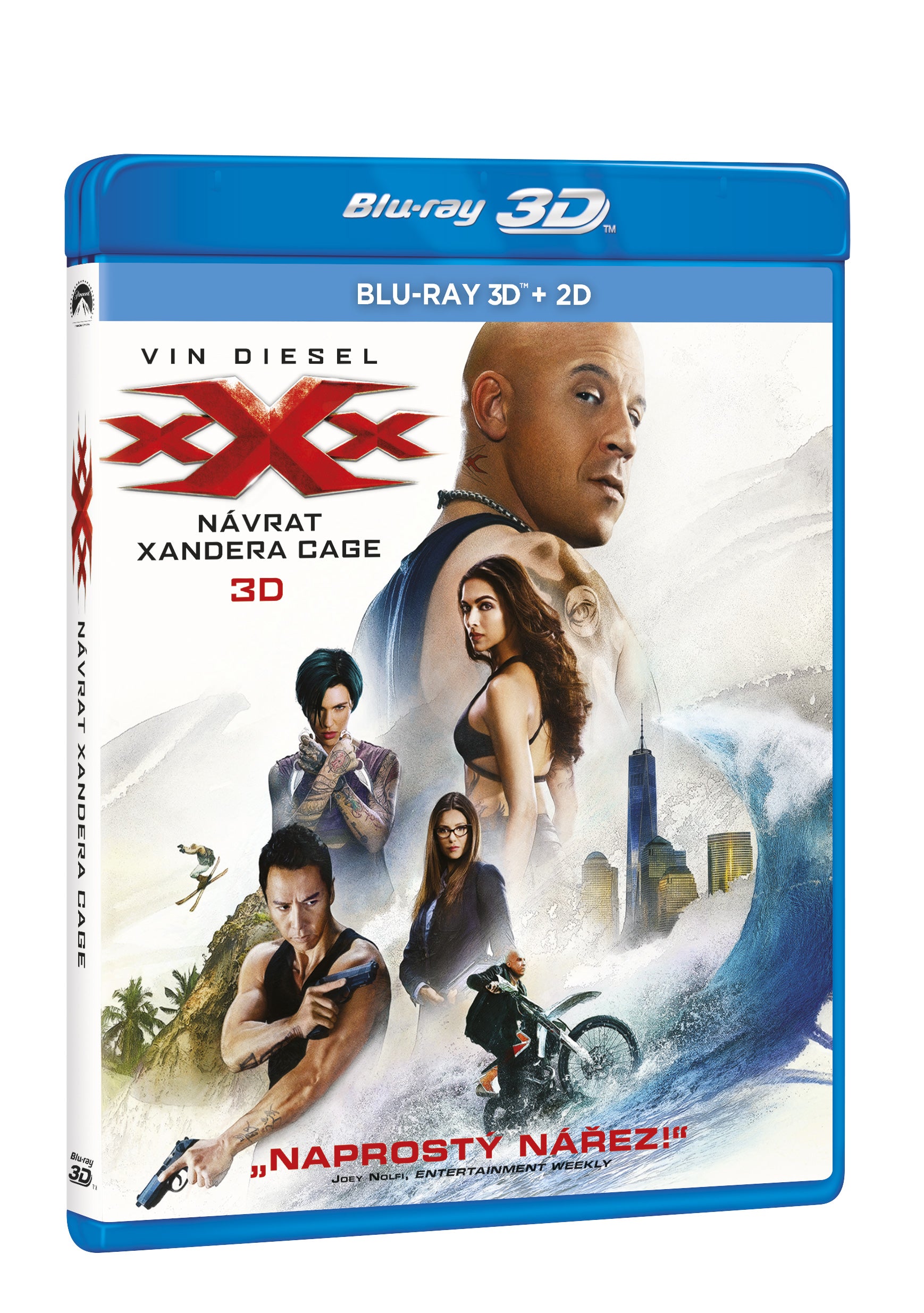 xXx: Navrat Xandera Cage BD (3D+2D) / xXx: The Return Of Xander Cage - Czech version