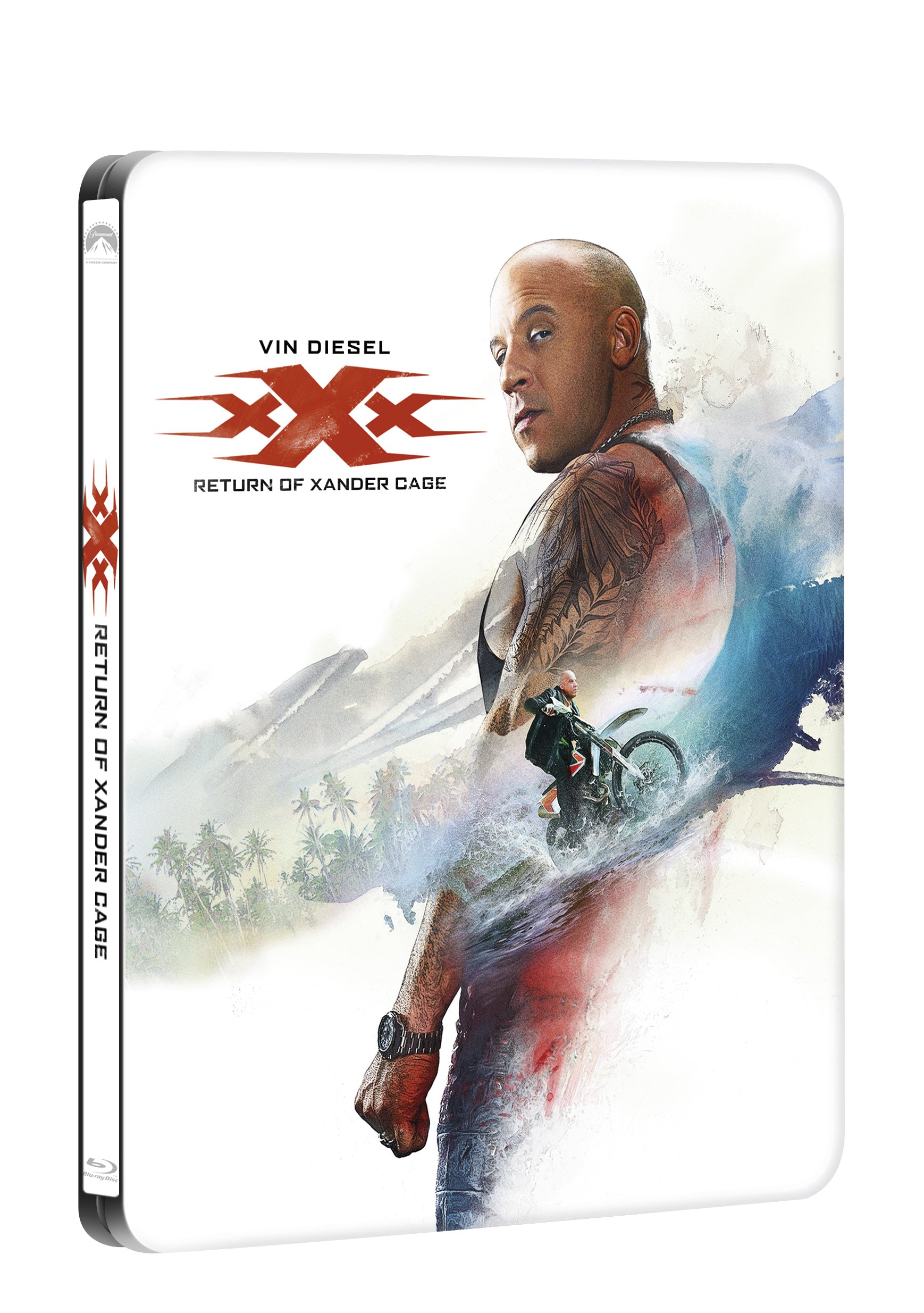 xXx: Navrat Xandera Cage 2BD (3D+2D) steelbook / xXx: The Return Of Xander Cage - Czech version