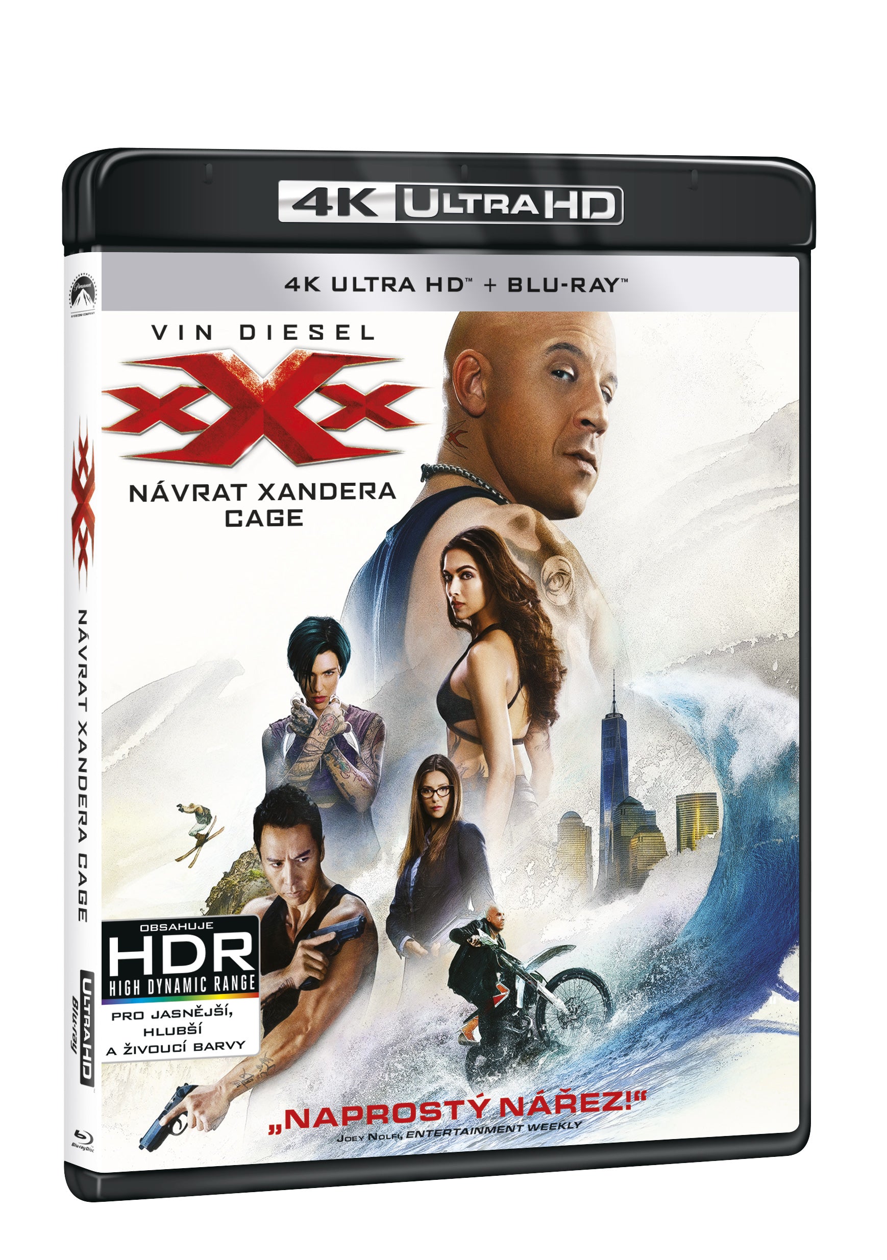 xXx: Navrat Xandera Cage 2BD (UHD+BD) / xXx: The Return Of Xander Cage - Czech version