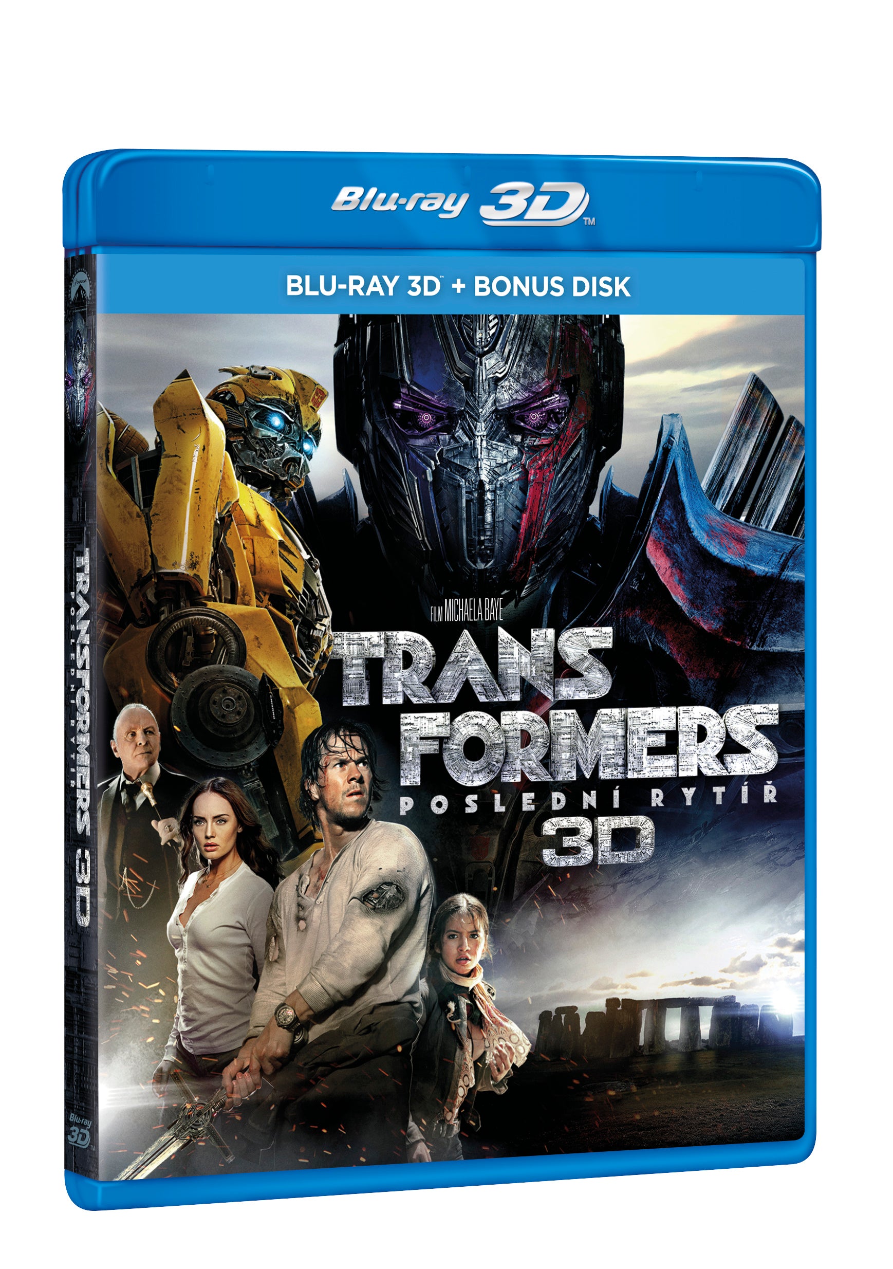 Transformers: Posledni rytir 2BD (3D+bonus disk) / Transformers: The Last Knight - Czech version
