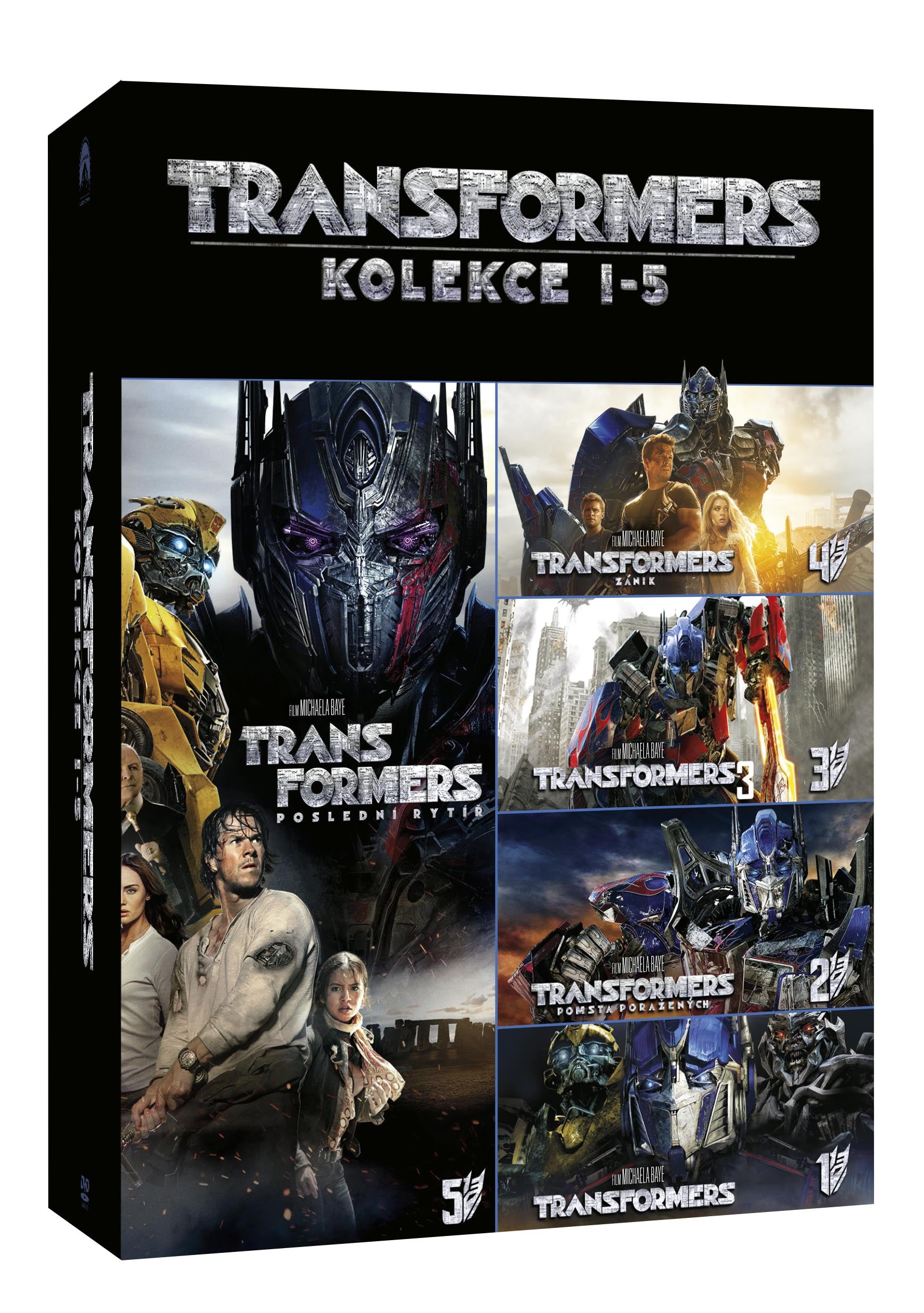 Transformers-Sammlung 1-5 5DVD / Transformers 5-Filmsammlung