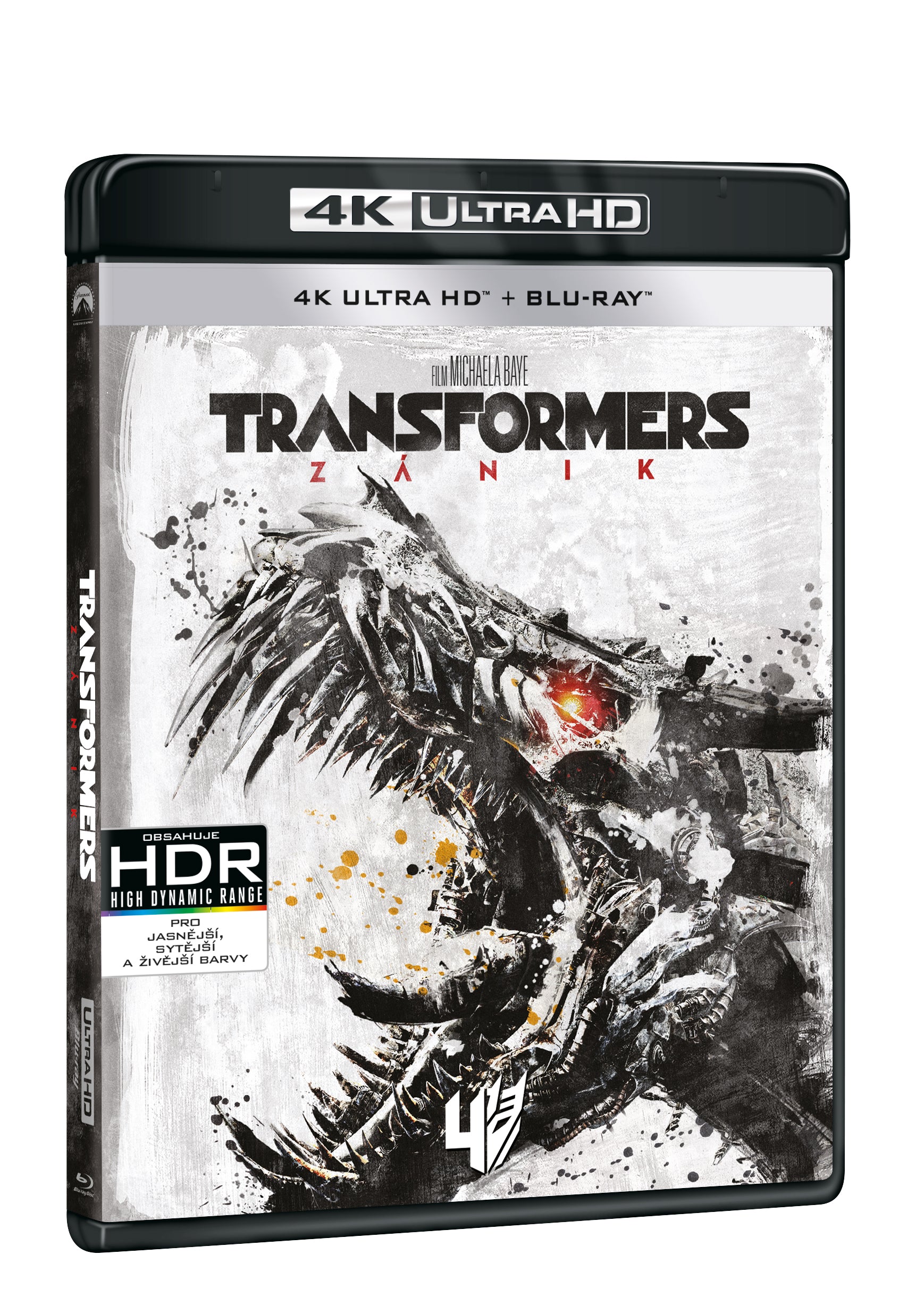 Transformers: Zanik 2BD (UHD+BD) / Transformers: Age of Extinction - Czech version