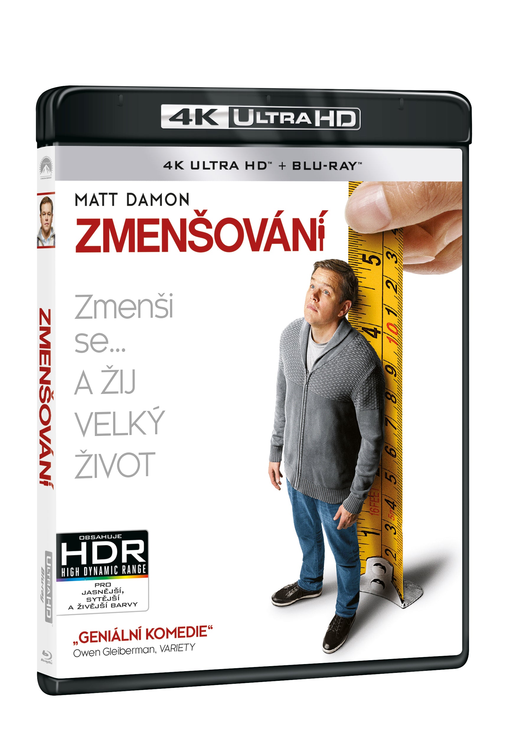 Zmensovani 2BD (UHD+BD) / Downsizing - Czech version
