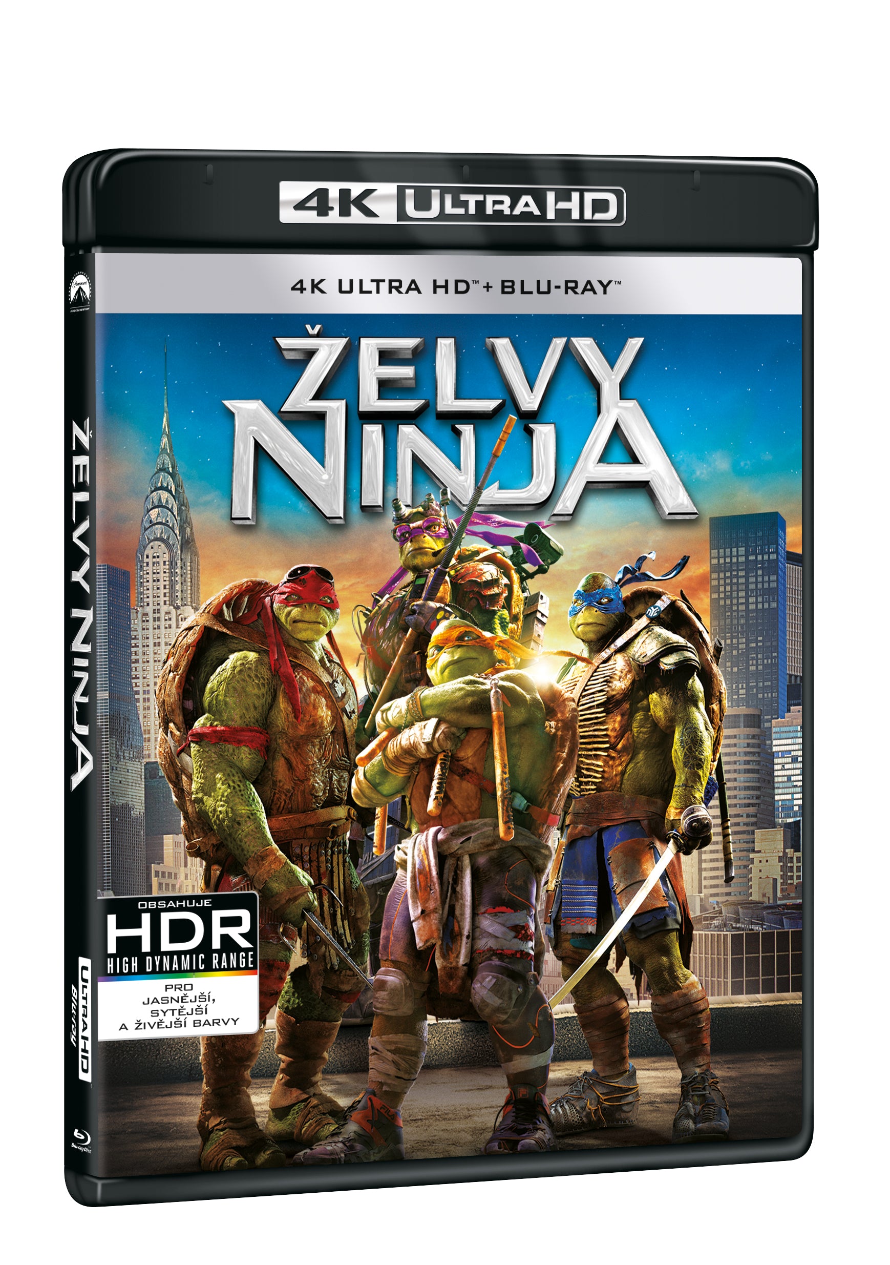 Zelvy Ninja 2BD (UHD+BD) / Teenage Mutant Ninja Turtles - Czech version
