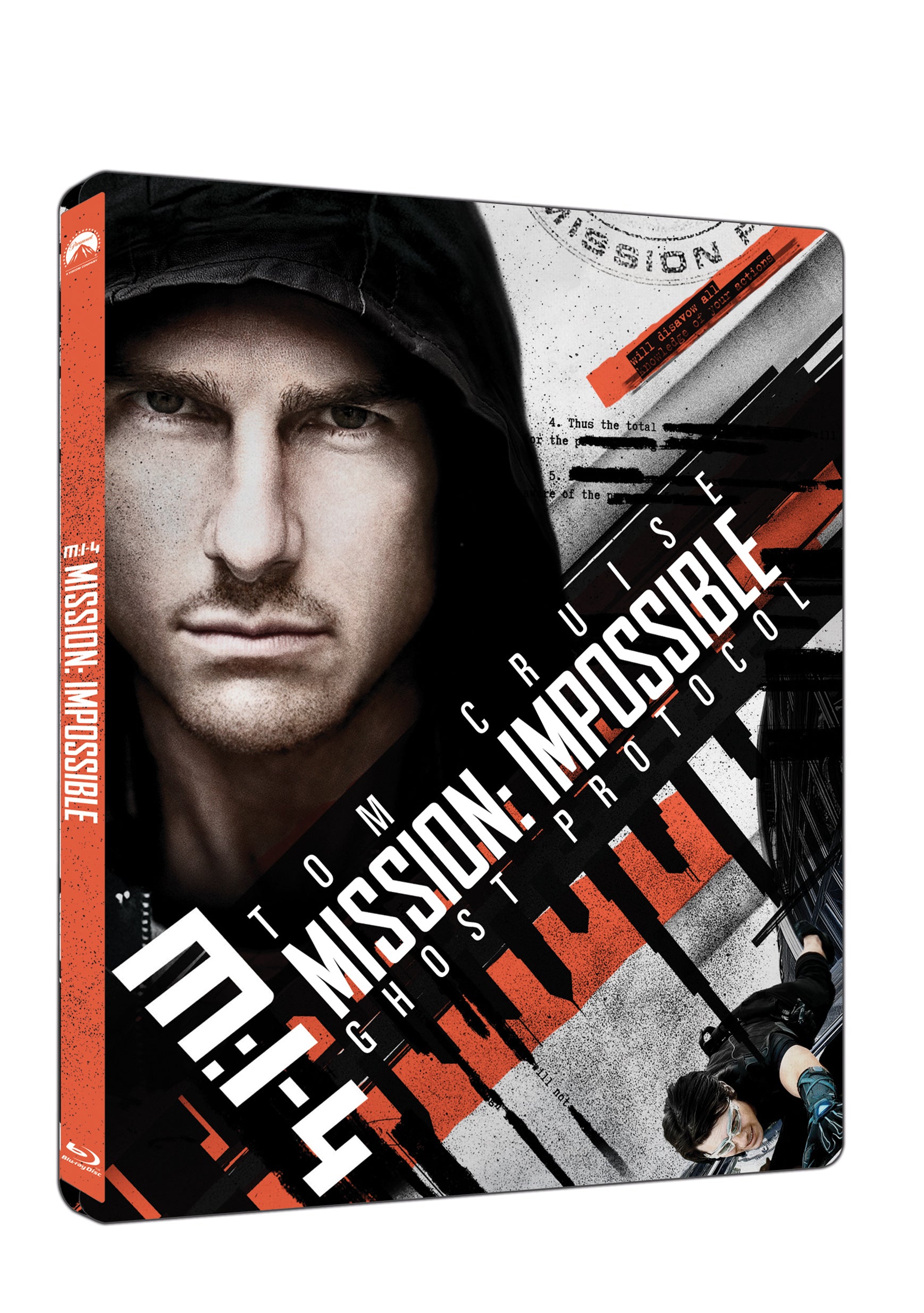 Mission: Impossible Ghost Protocol 2BD (UHD+BD) - steelbook / Mission: Impossible Ghost Protocol - Czech version