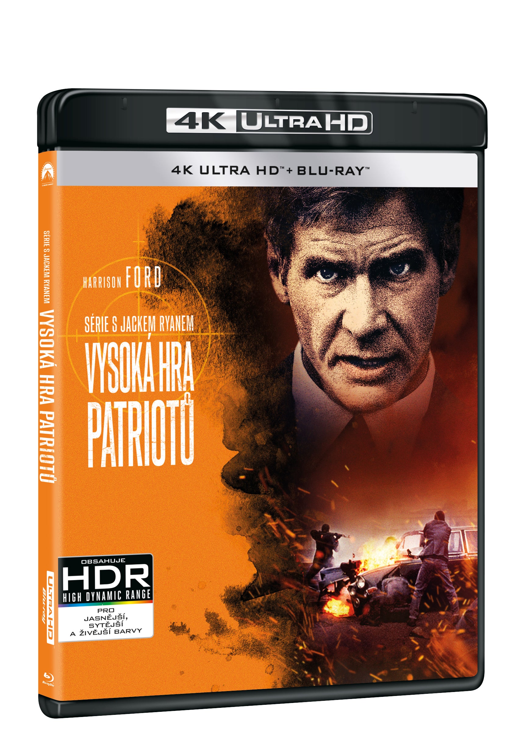Vysoka hra patriotu 2BD (UHD+BD) / Patriot Games - Czech version
