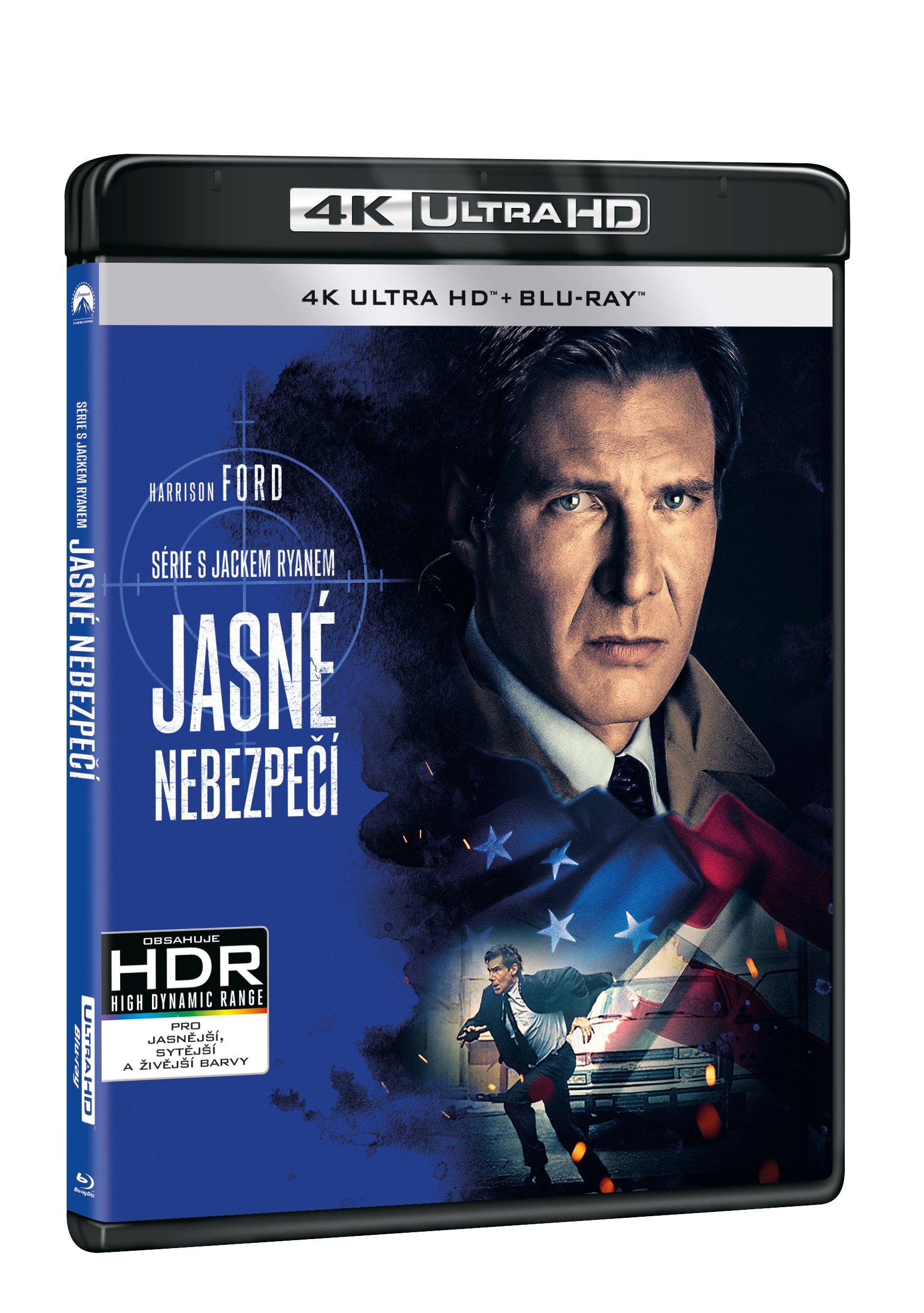 Jasne nebezpeci 2BD (UHD+BD) / Clear and Present Danger - Czech version