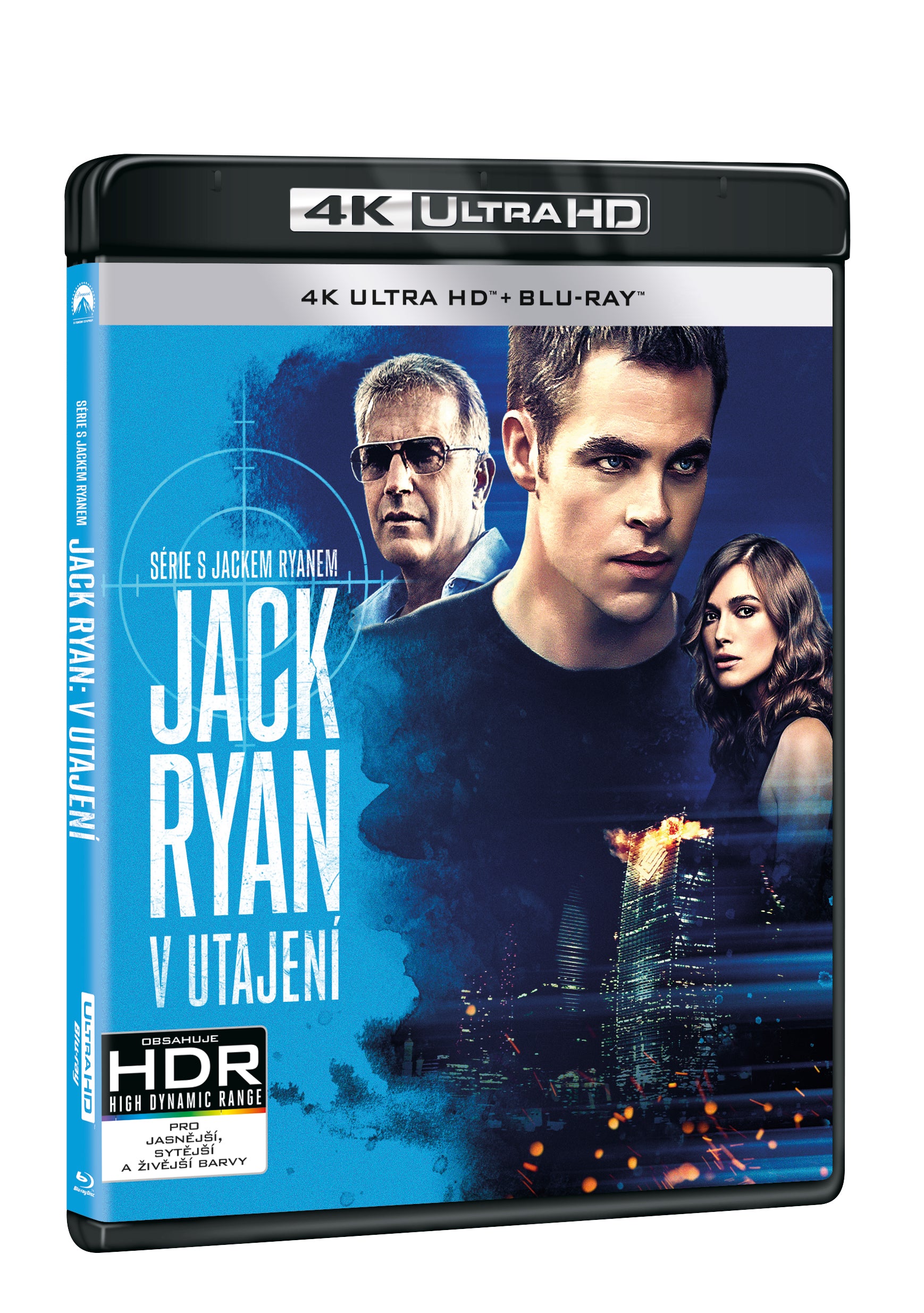 Jack Ryan: V utajeni 2BD (UHD+BD) / Jack Ryan: Shadow Recruit - Czech version