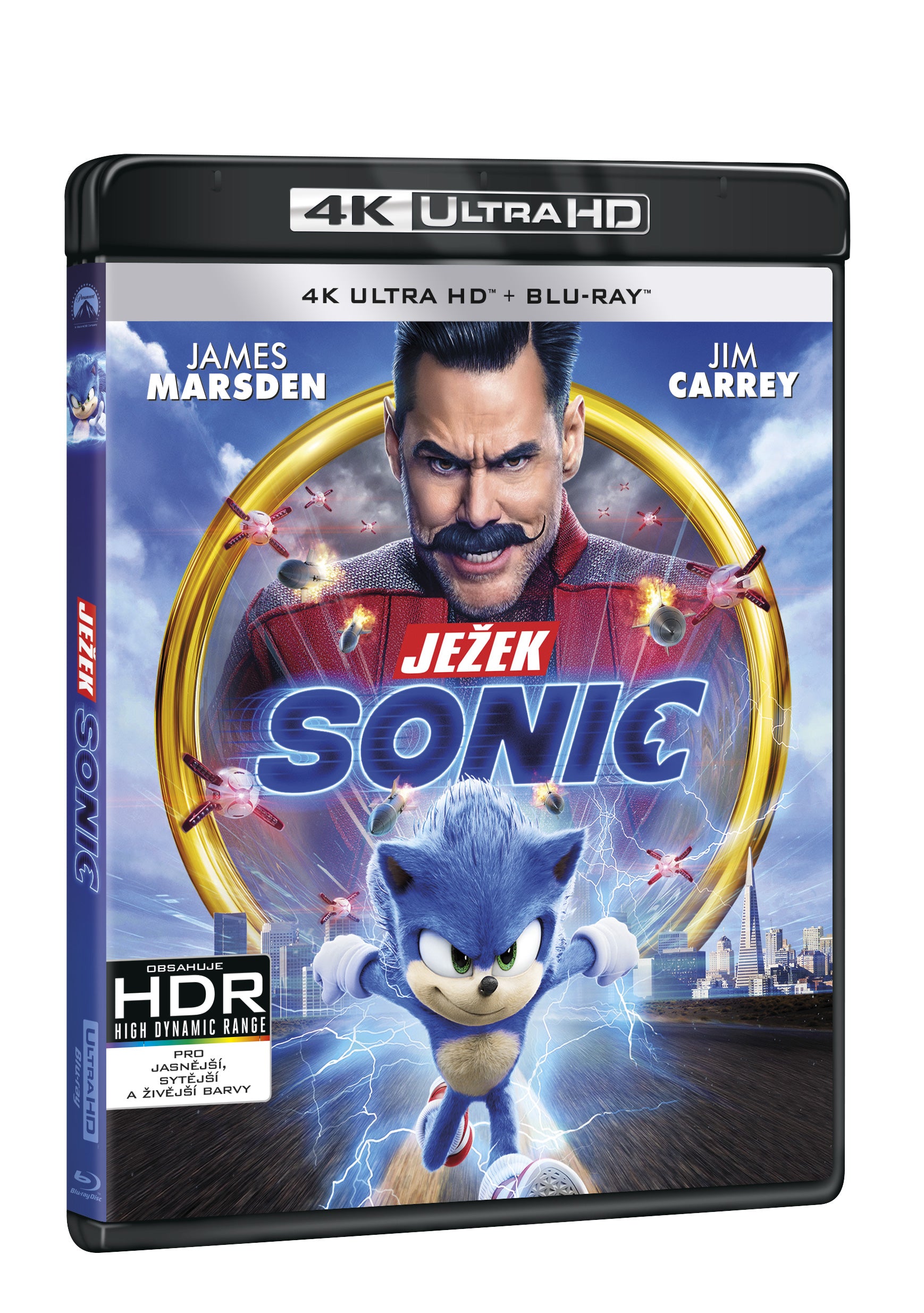 Jezek Sonic 2BD (UHD+BD) / Sonic The Hedgehog - Czech version