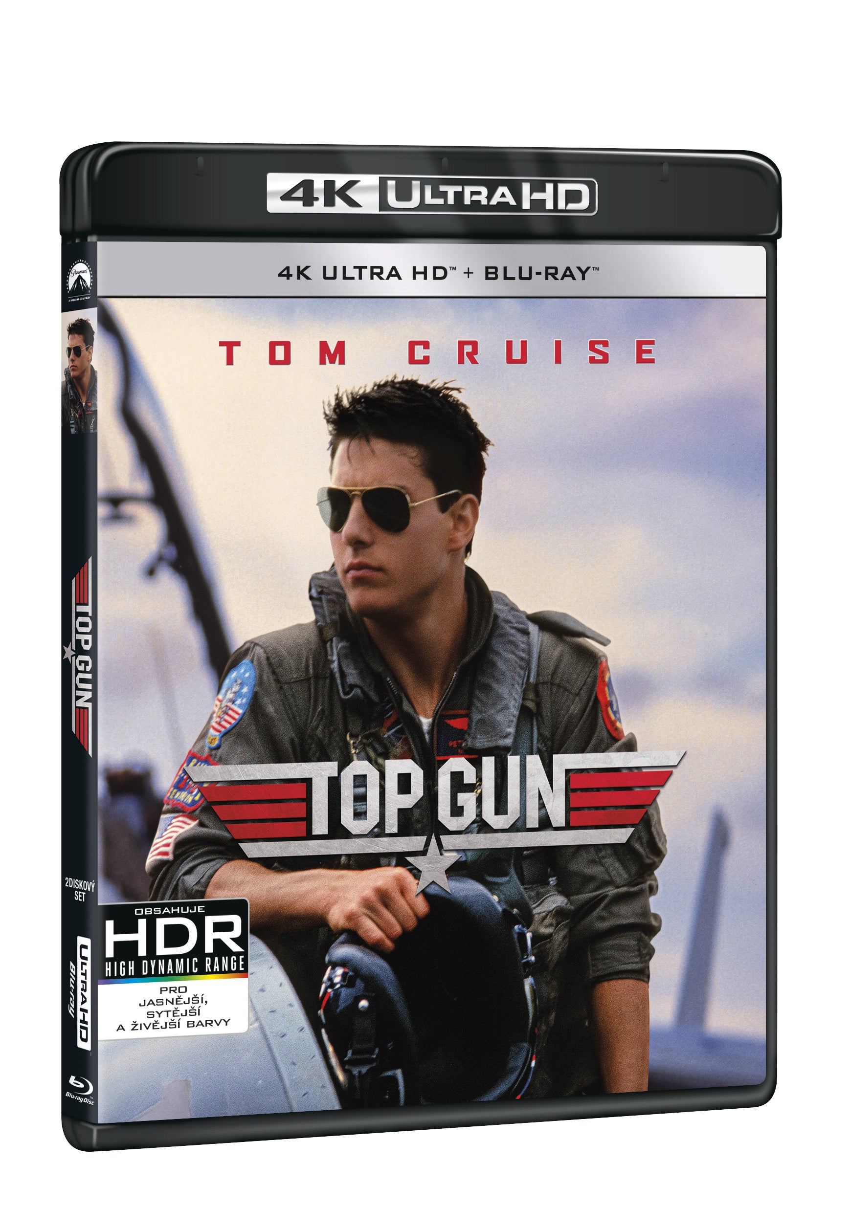 Top Gun 2BD (UHD+BD) - remasterovana verze / Top Gun - Czech version