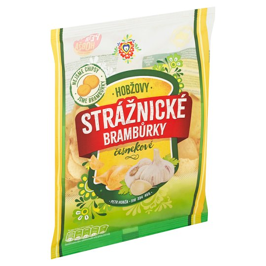 Petr Hobza Straznicke Bramburky Cesnekove potato chips garlic