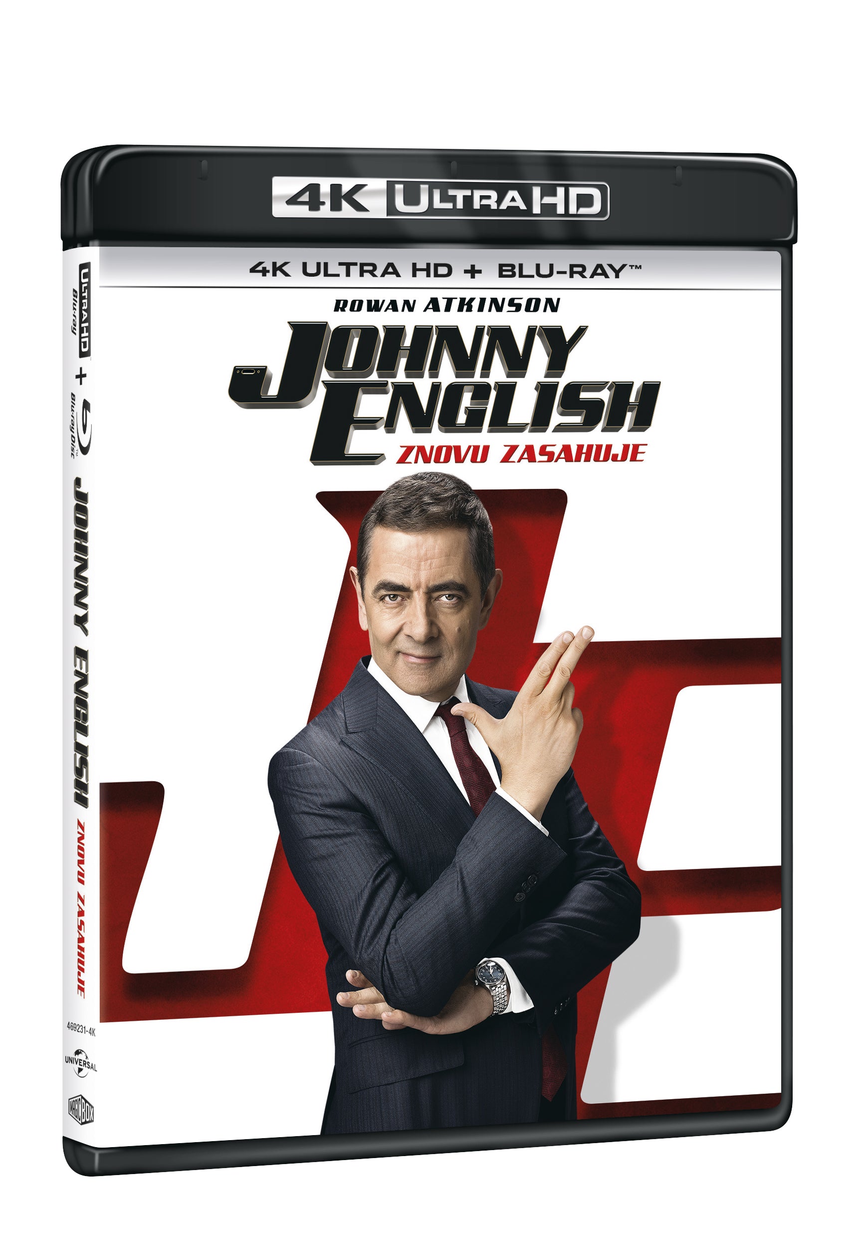 Johnny English znovu zasahuje 2BD (UHD+BD) / Johnny English Strikes Again - Czech version
