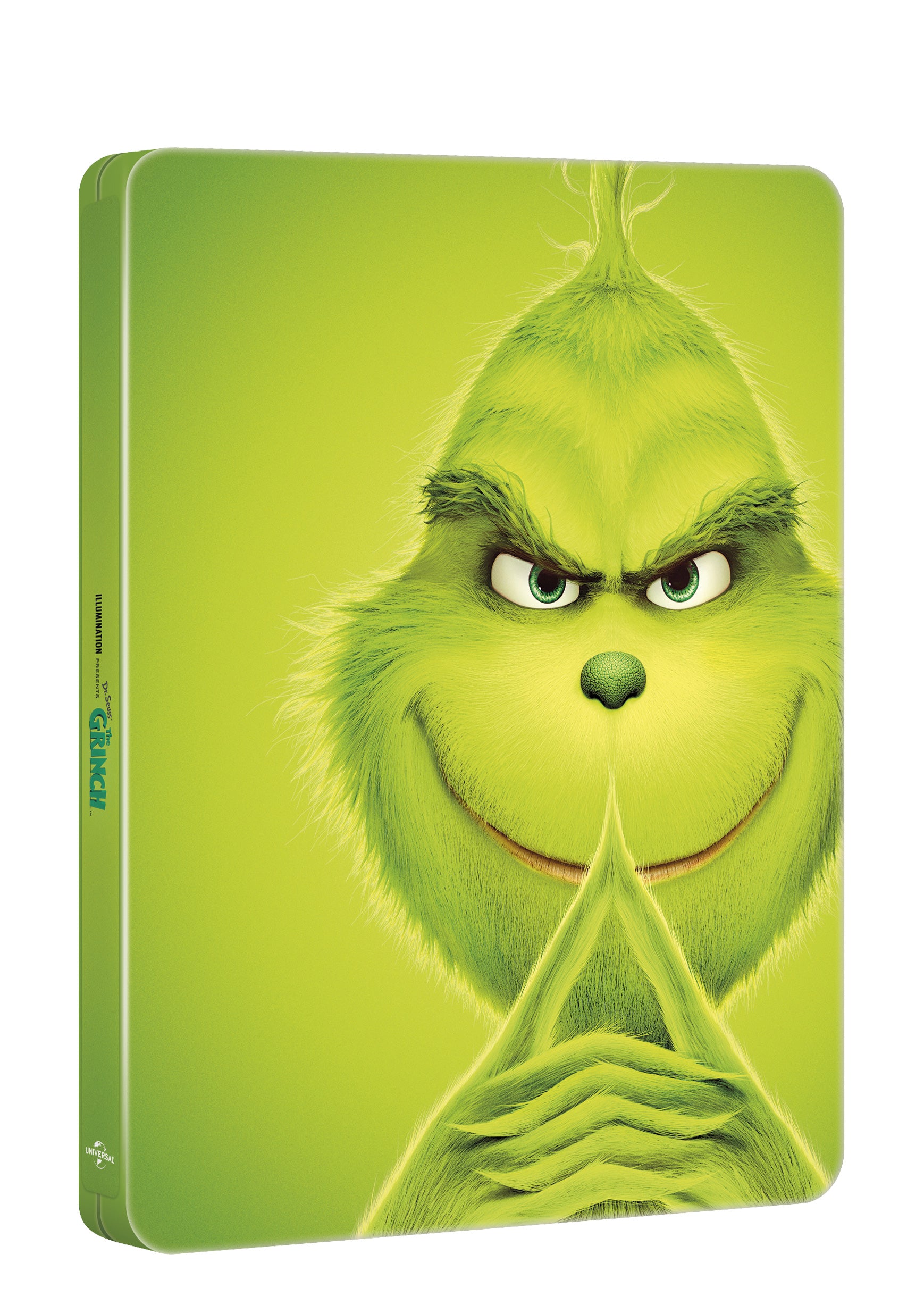 Grinch BD - steelbook / Dr. Seuss' The Grinch - Czech version