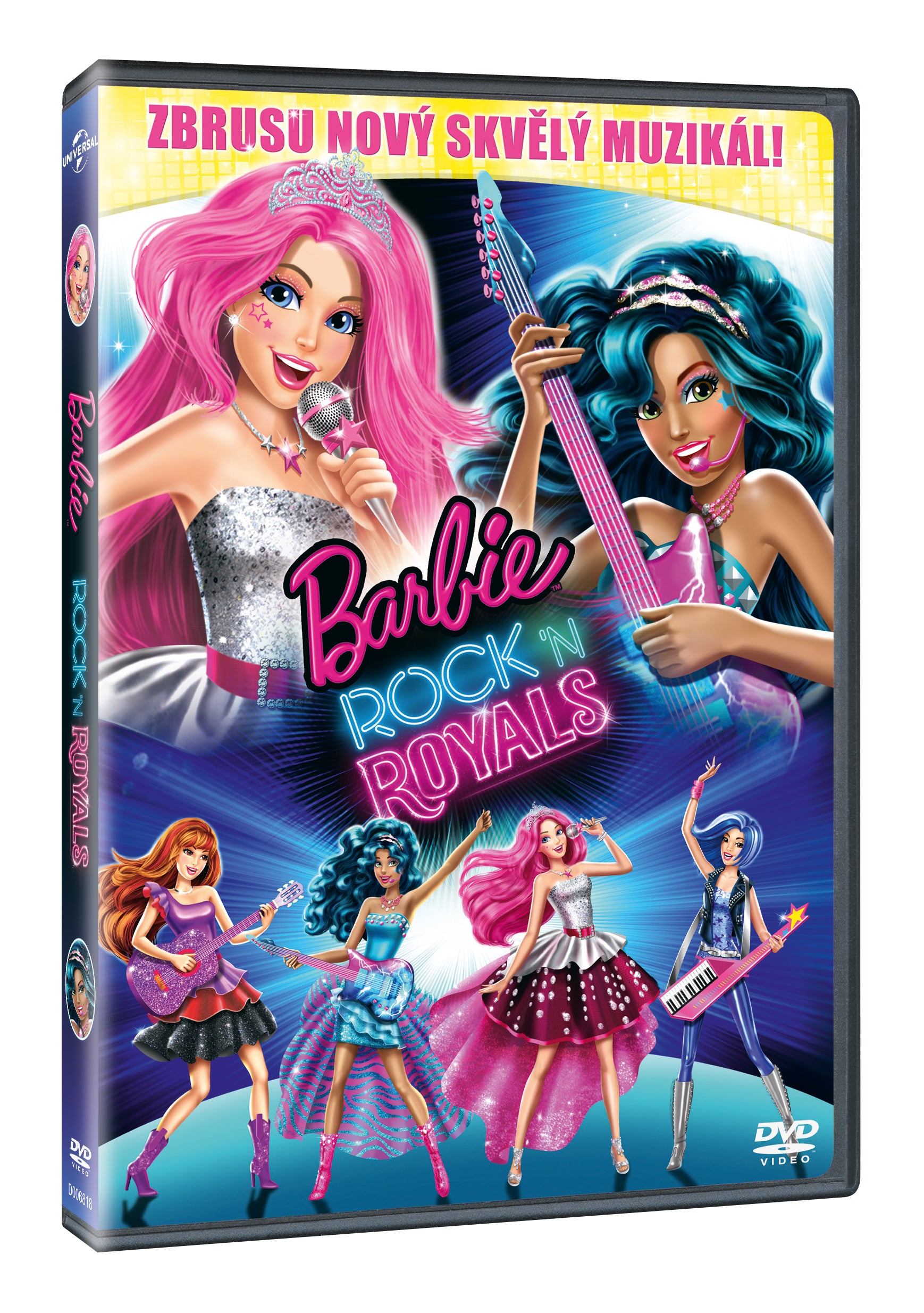 Barbie Rock’n Royals DVD / Barbie in Rock 'n Royals