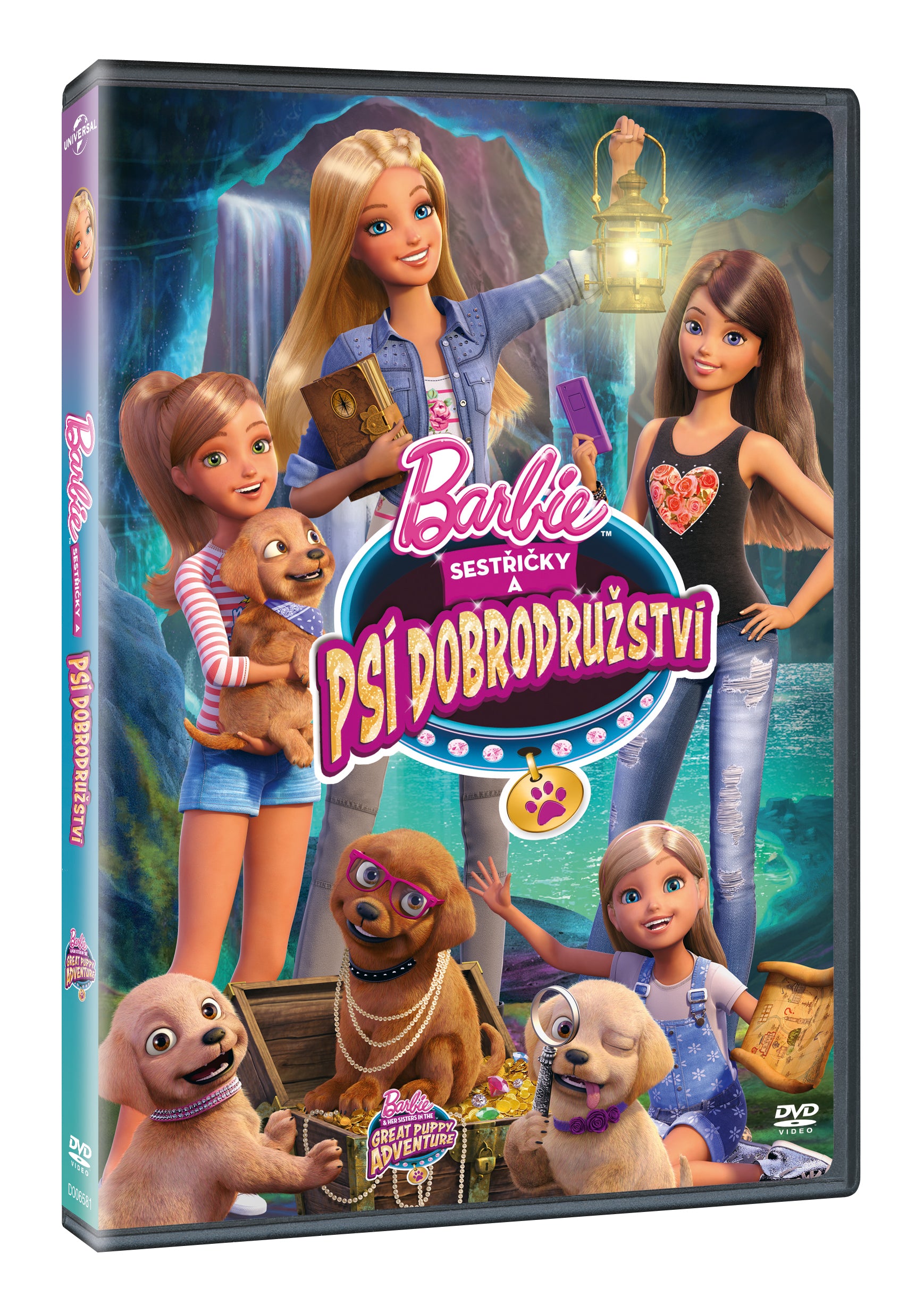 Barbie: Psi dobrodruzstvi DVD / Barbie & Her Sisters in the Great Puppy Adventure