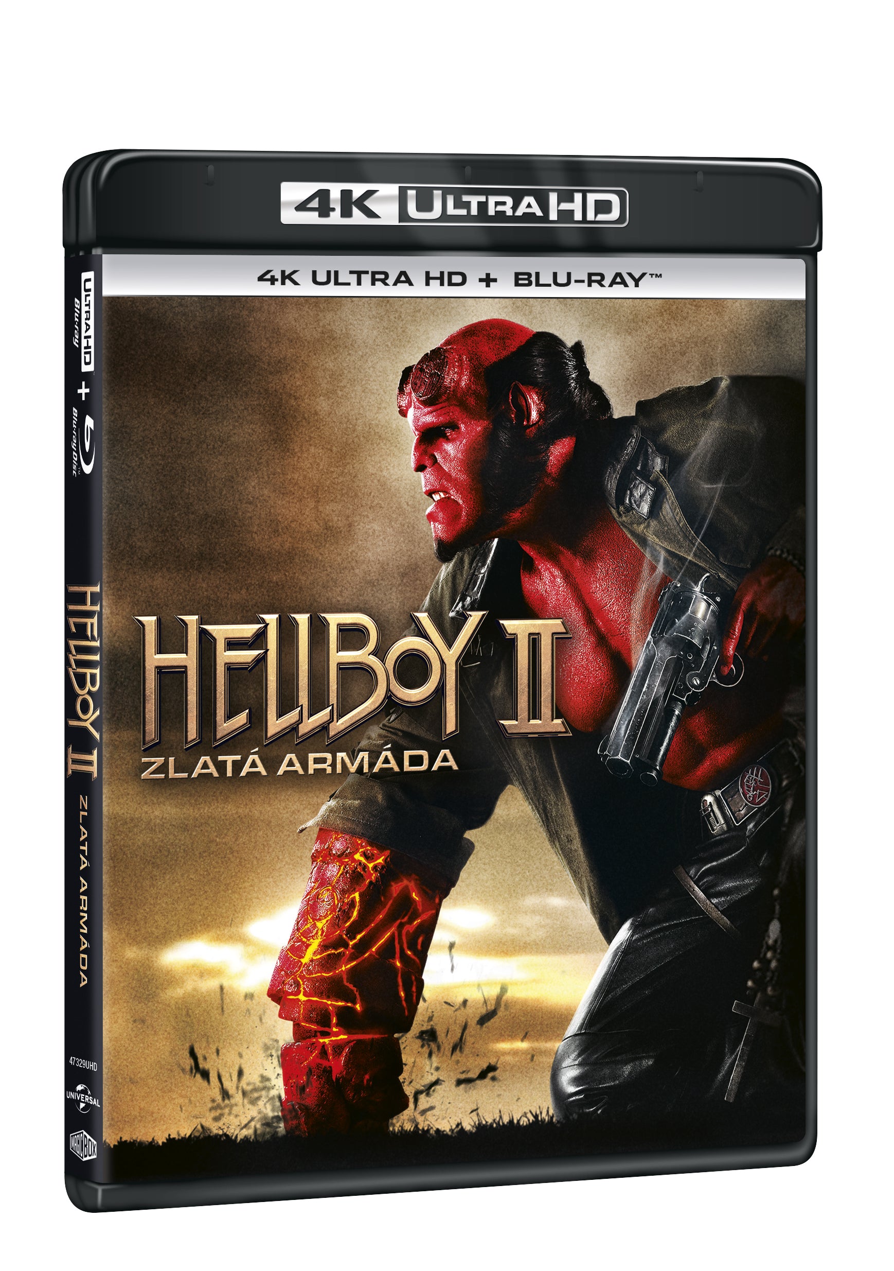 Hellboy 2: Zlata armada 2BD (UHD+BD) / Hellboy 2: The Golden Army - Czech version