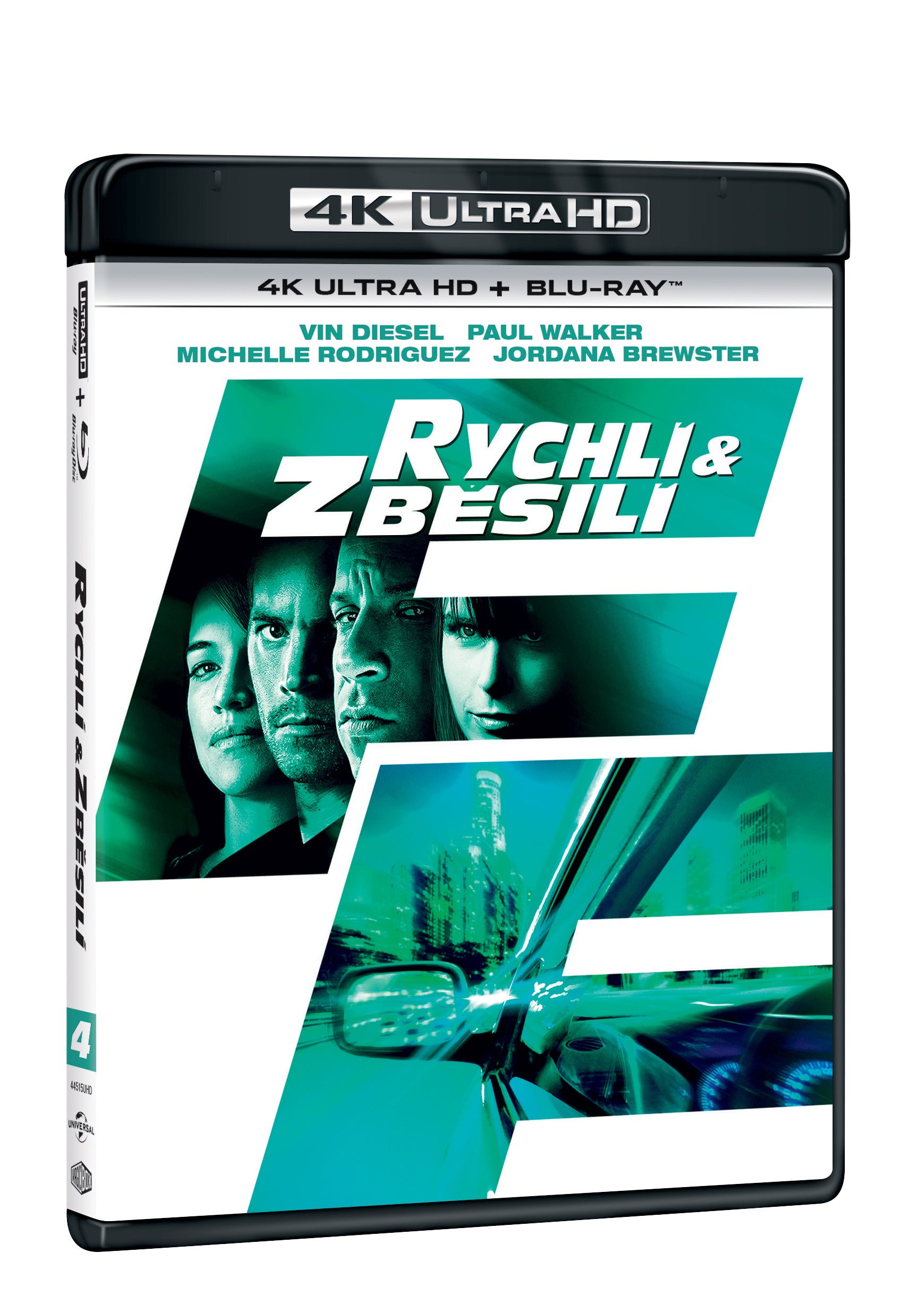 Rychli a zbesili 2BD (UHD+BD) / Fast & Furious - Czech version