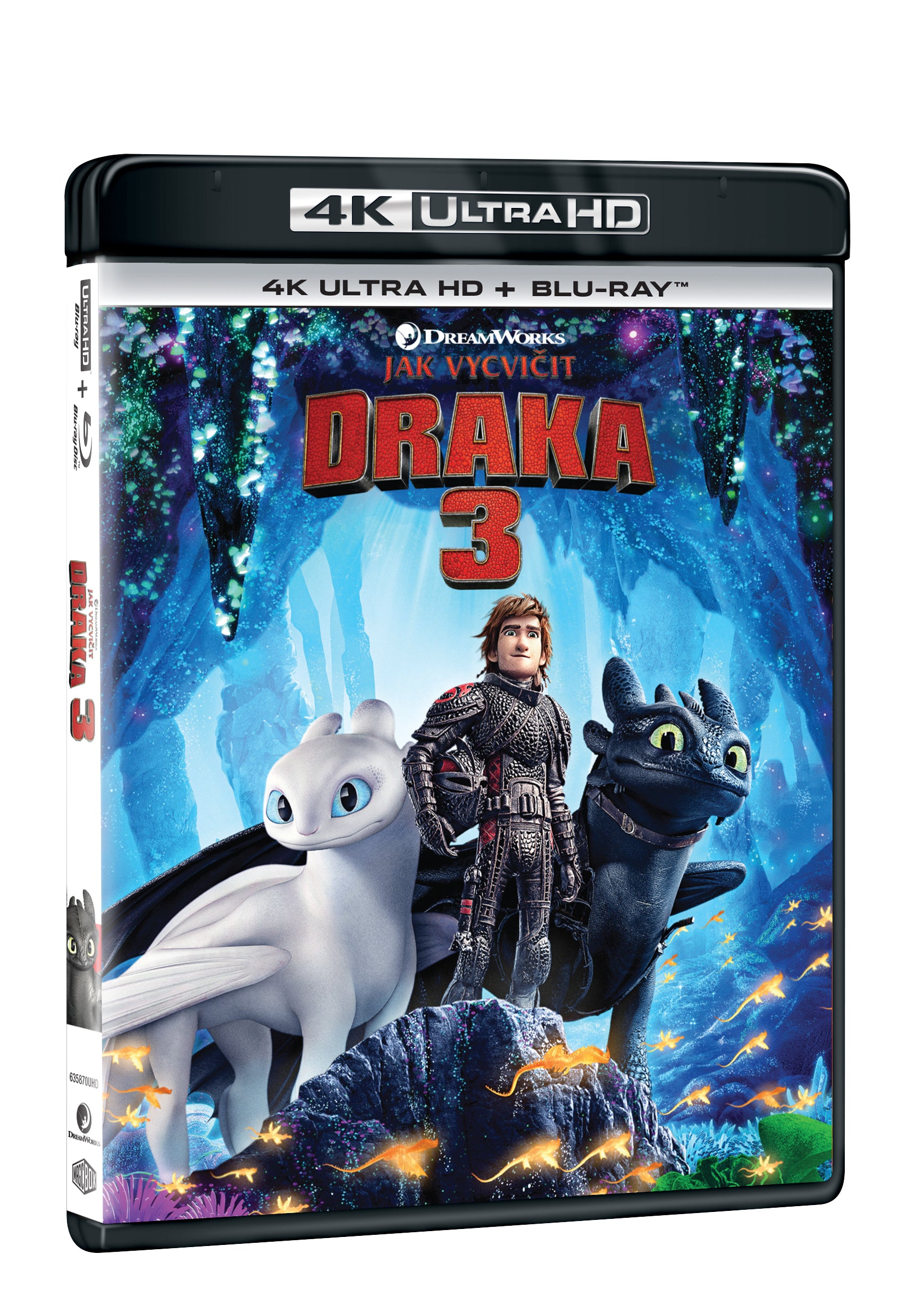 Jak vycvicit draka 3 2BD (UHD+BD) / How to Train Your Dragon: The Hidden World - Czech version