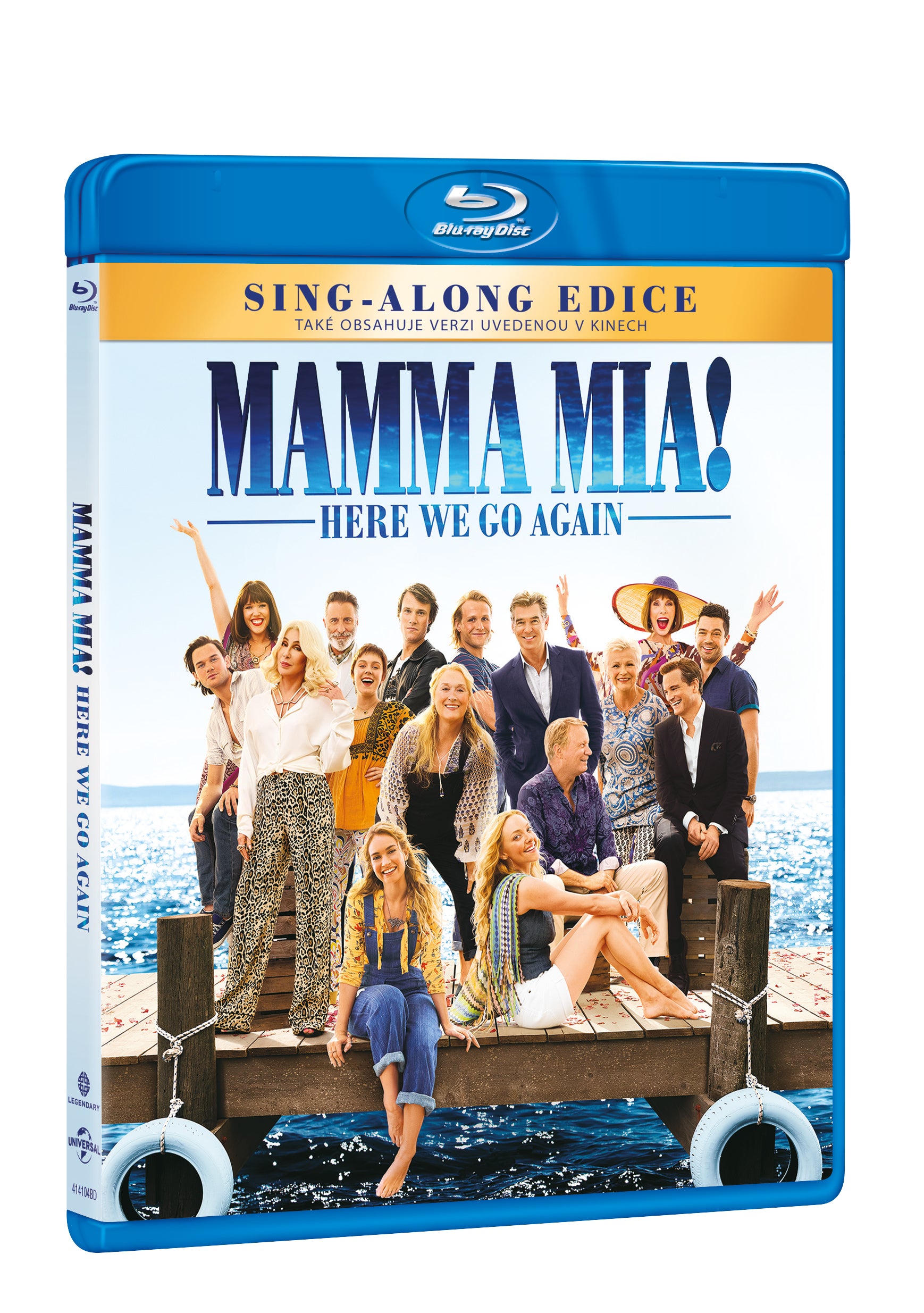 Mamma Mia! Here We Go Again BD / Mamma Mia! Here We Go Again - Czech version