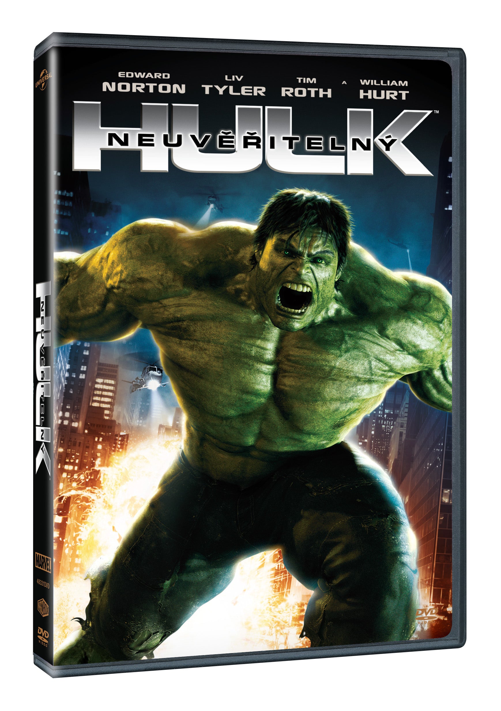 Neuveritelny Hulk DVD / The Incredible Hulk