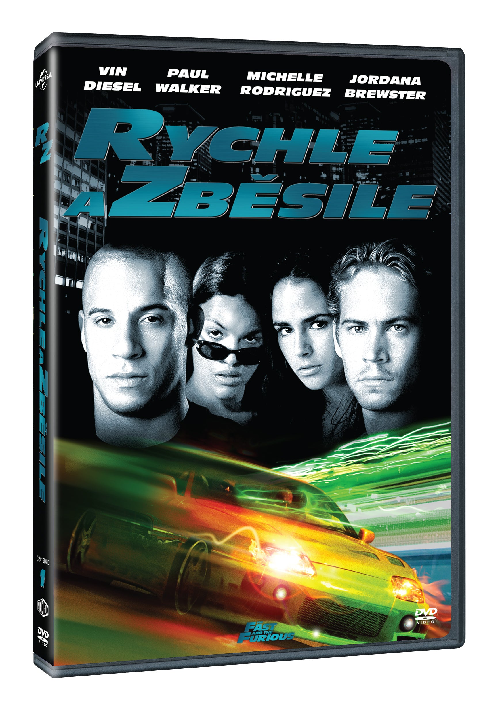 Rychle a zbesile DVD / The Fast and the Furious