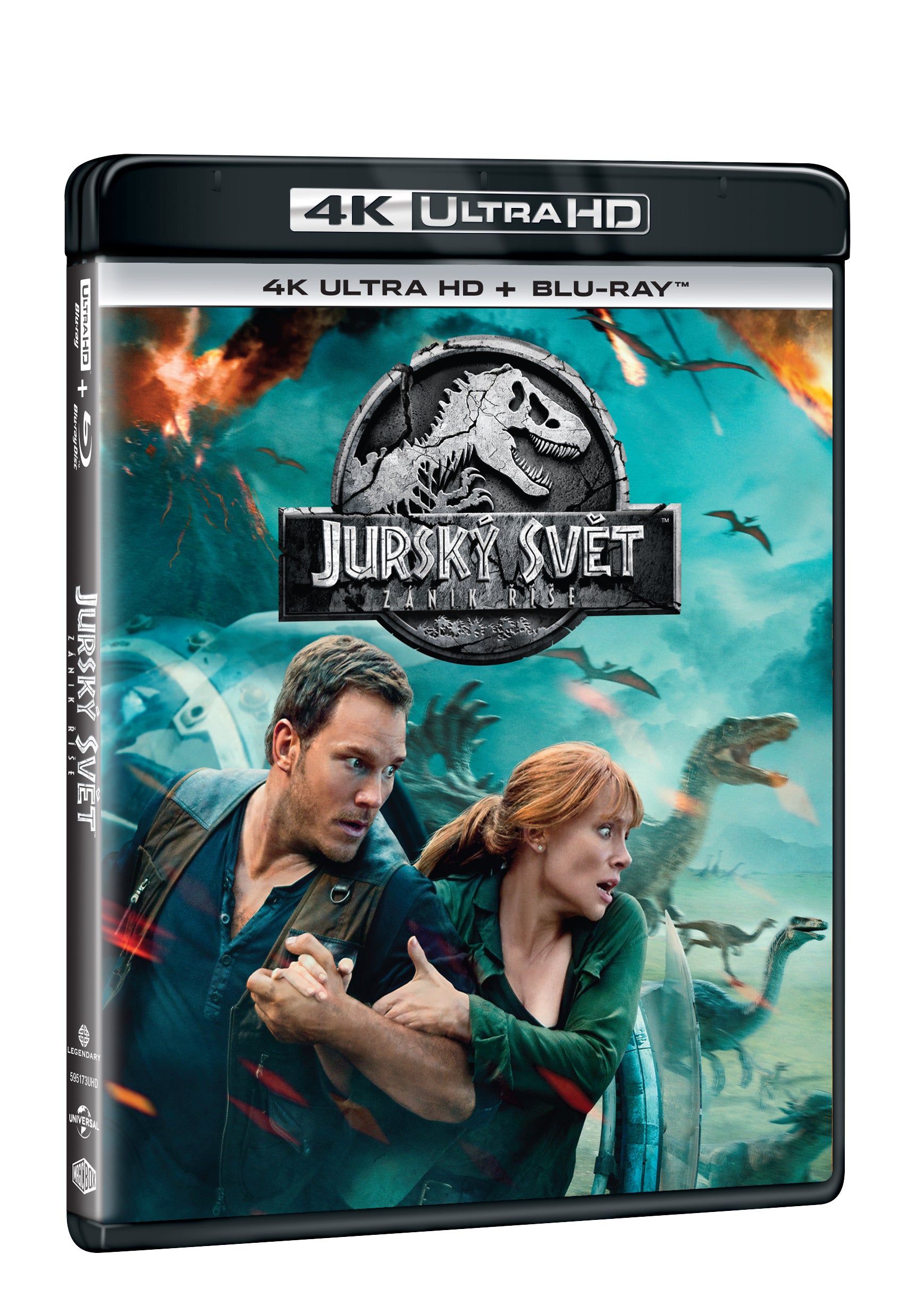 Jursky svet: Zanik rise 2BD (UHD+BD) / Jurassic World: Fallen Kingdom (2018) - Czech version